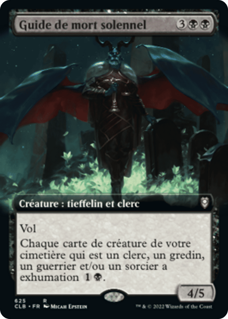 Guide de mort solennel — Commander Legends: Battle for Baldur's Gate — Magic: The Gathering