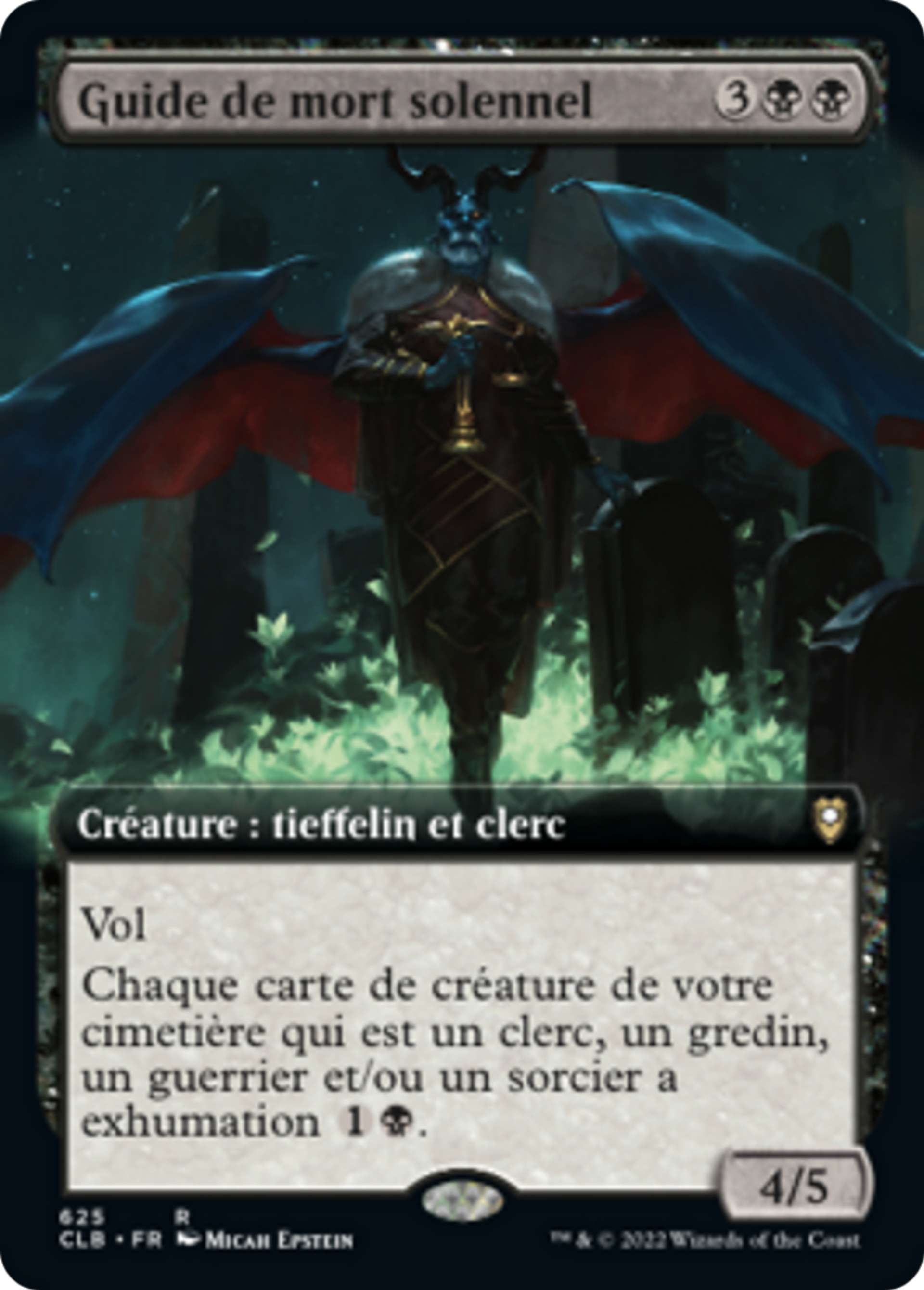Guide de mort solennel — Commander Legends: Battle for Baldur's Gate — Magic: The Gathering