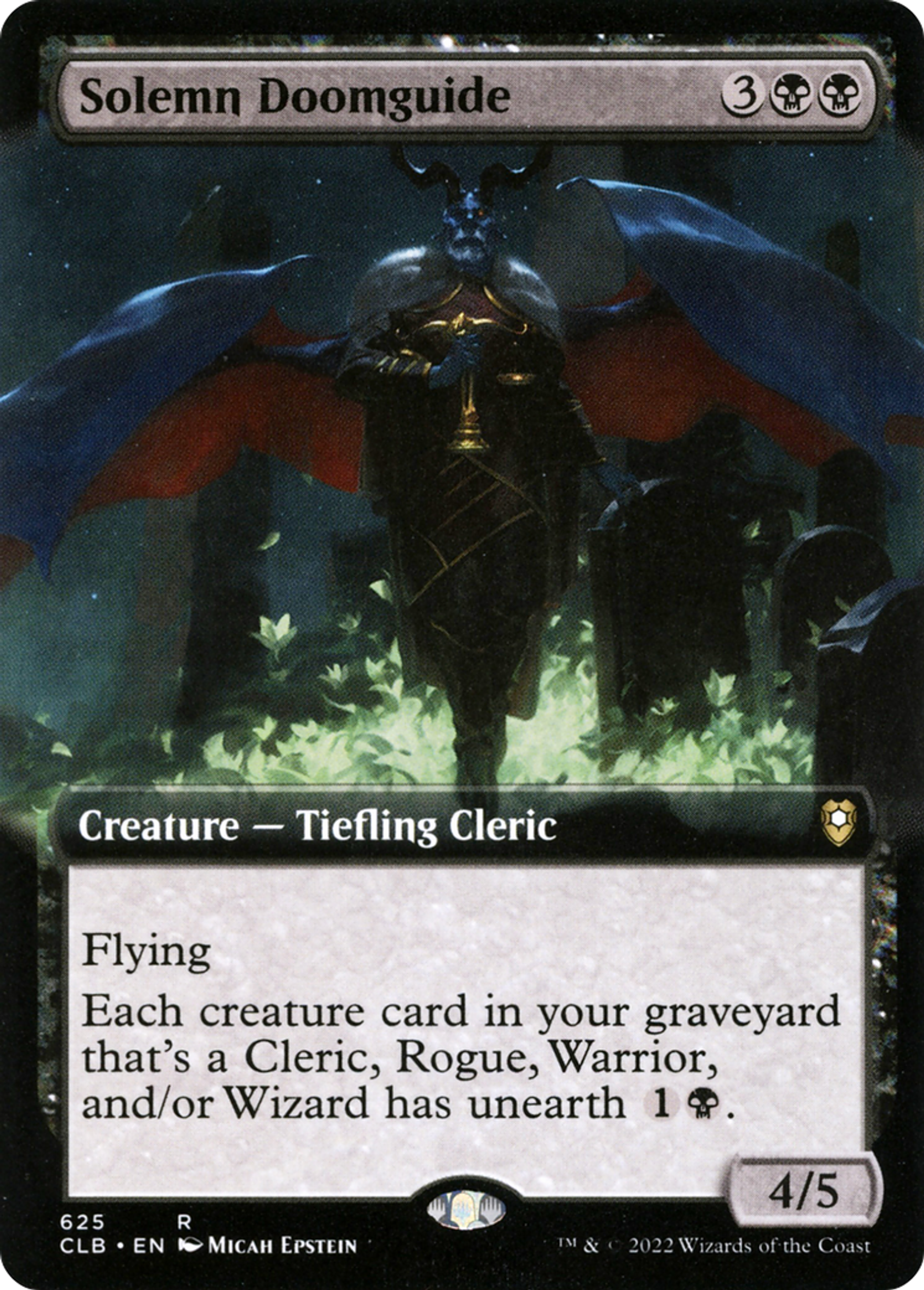 Solemn Doomguide — Commander Legends: Battle for Baldur's Gate — Magic: The Gathering