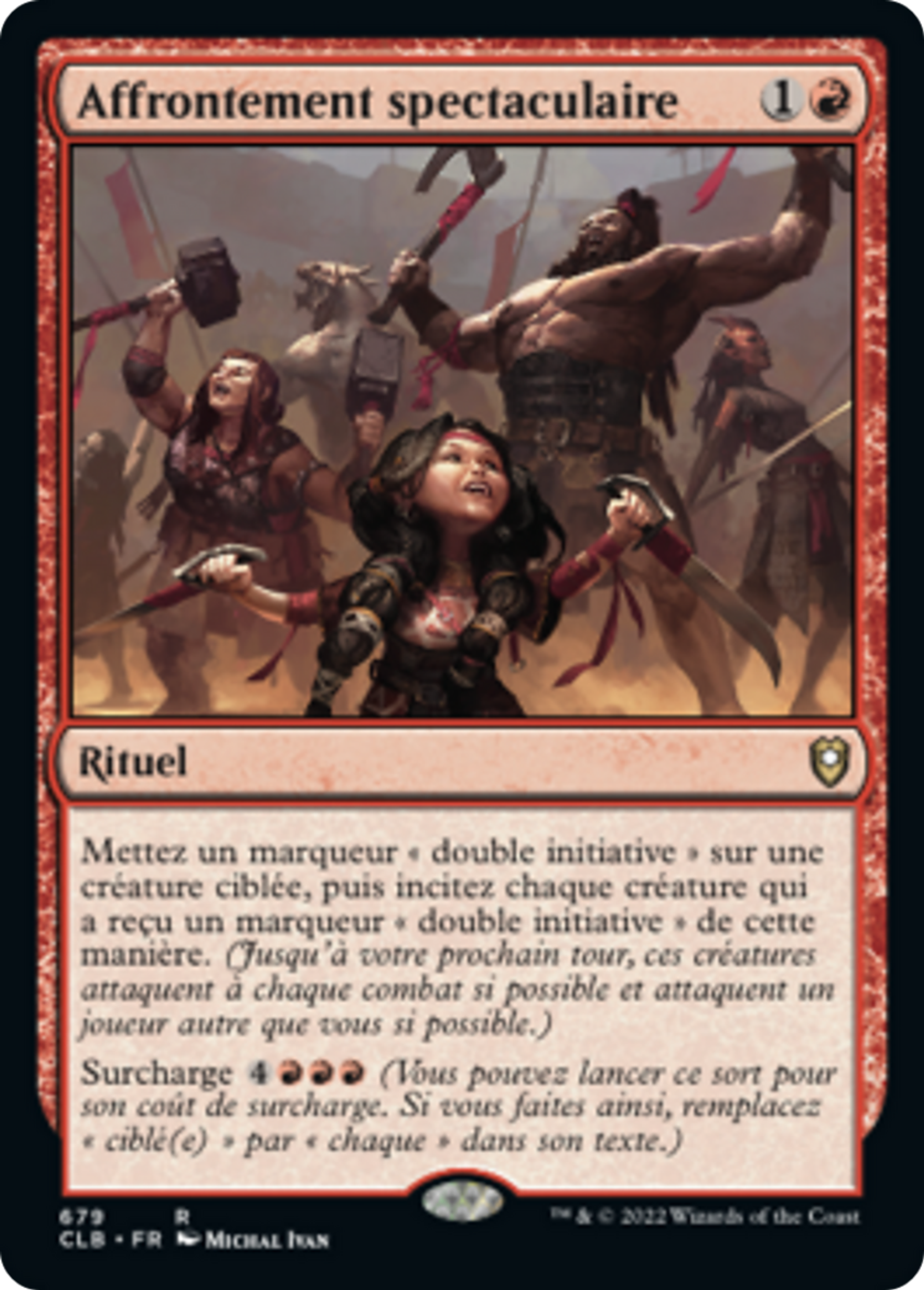 Affrontement spectaculaire — Commander Legends: Battle for Baldur's Gate — Magic: The Gathering