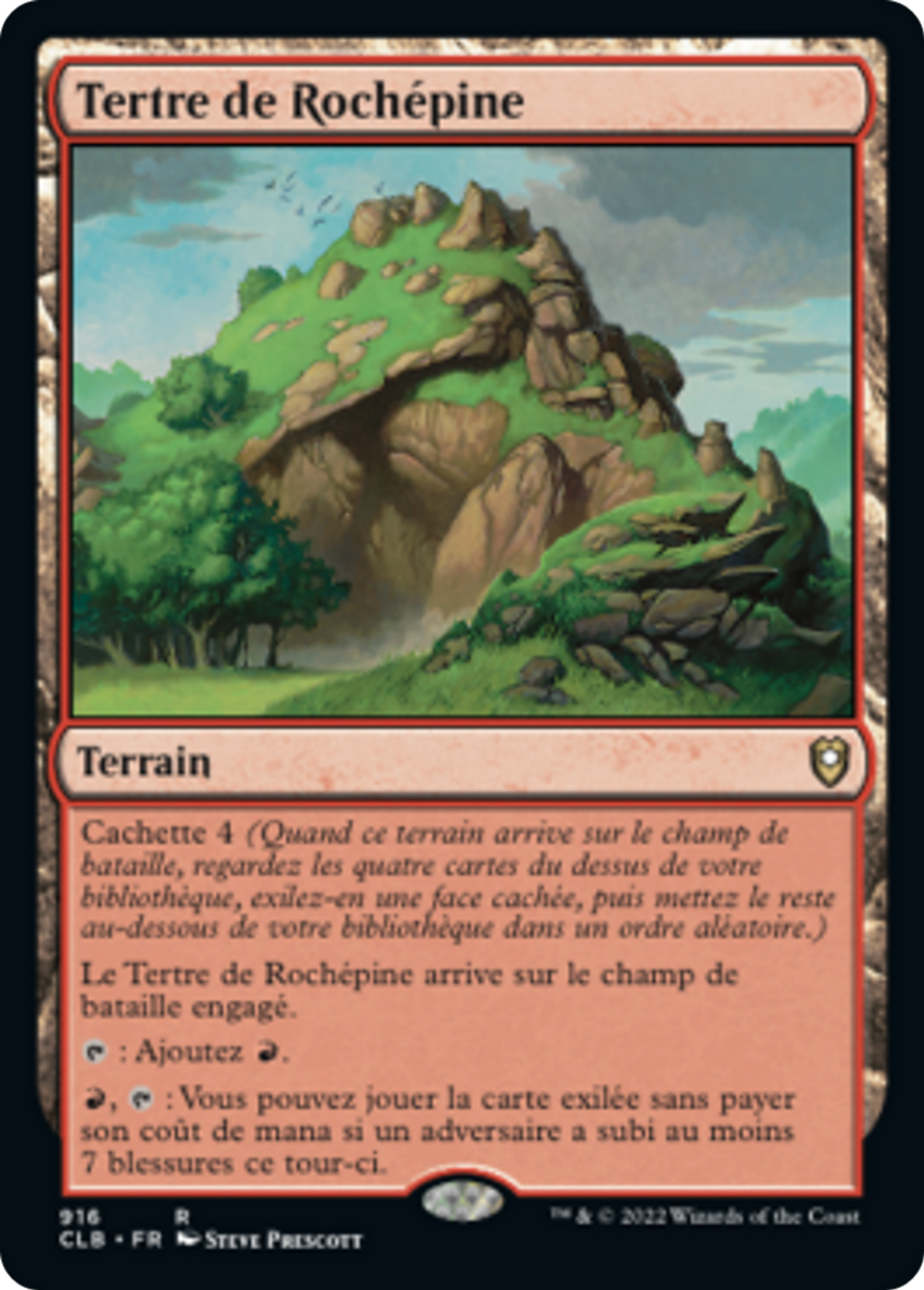 Tertre de Rochépine — Commander Legends: Battle for Baldur's Gate — Magic: The Gathering