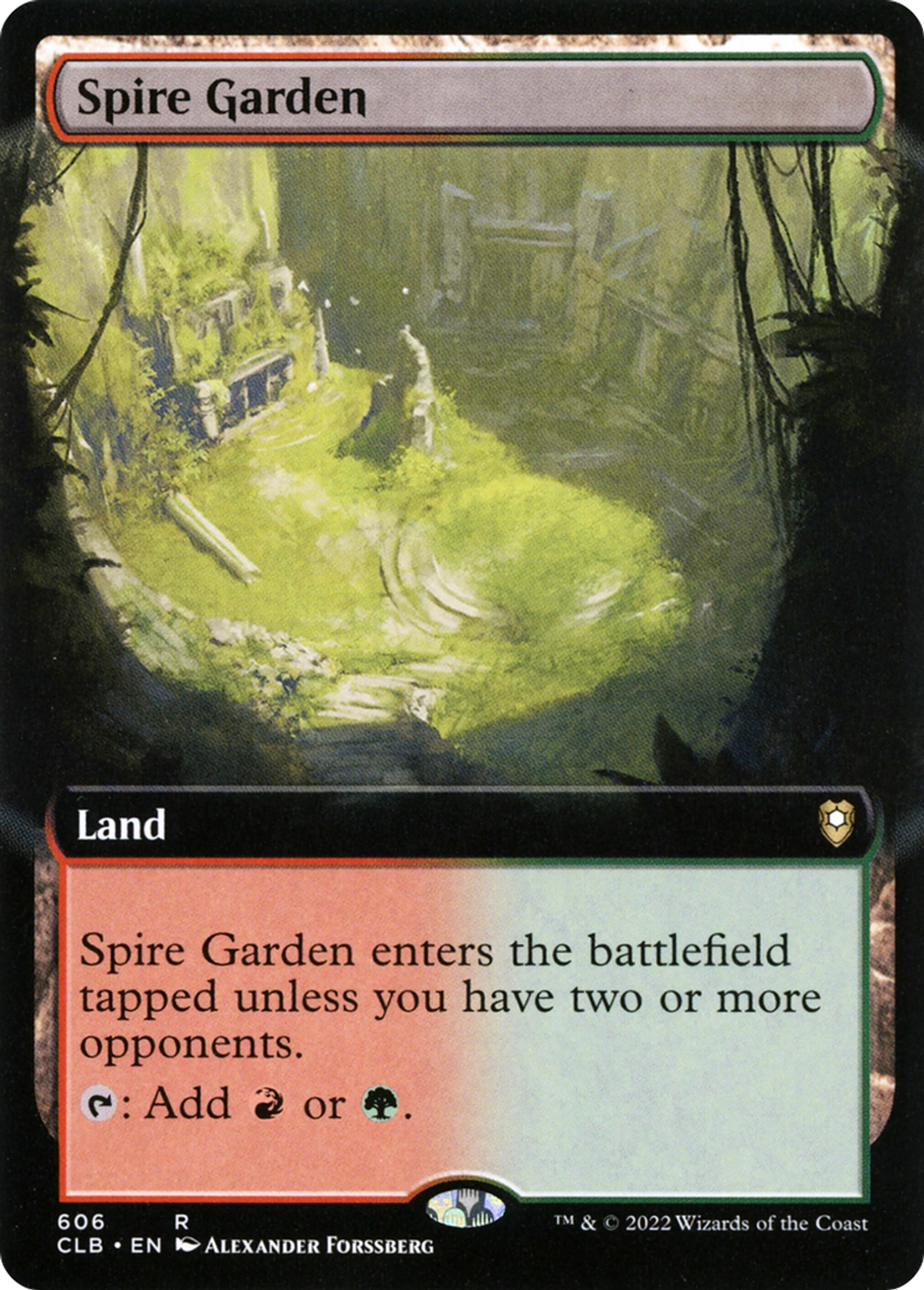 Spire Garden — Commander Legends: Battle for Baldur's Gate — Magic: The Gathering