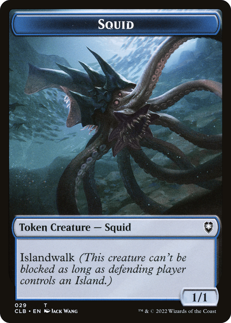 Squid — Commander Legends: Battle for Baldur's Gate — Magic: The Gathering