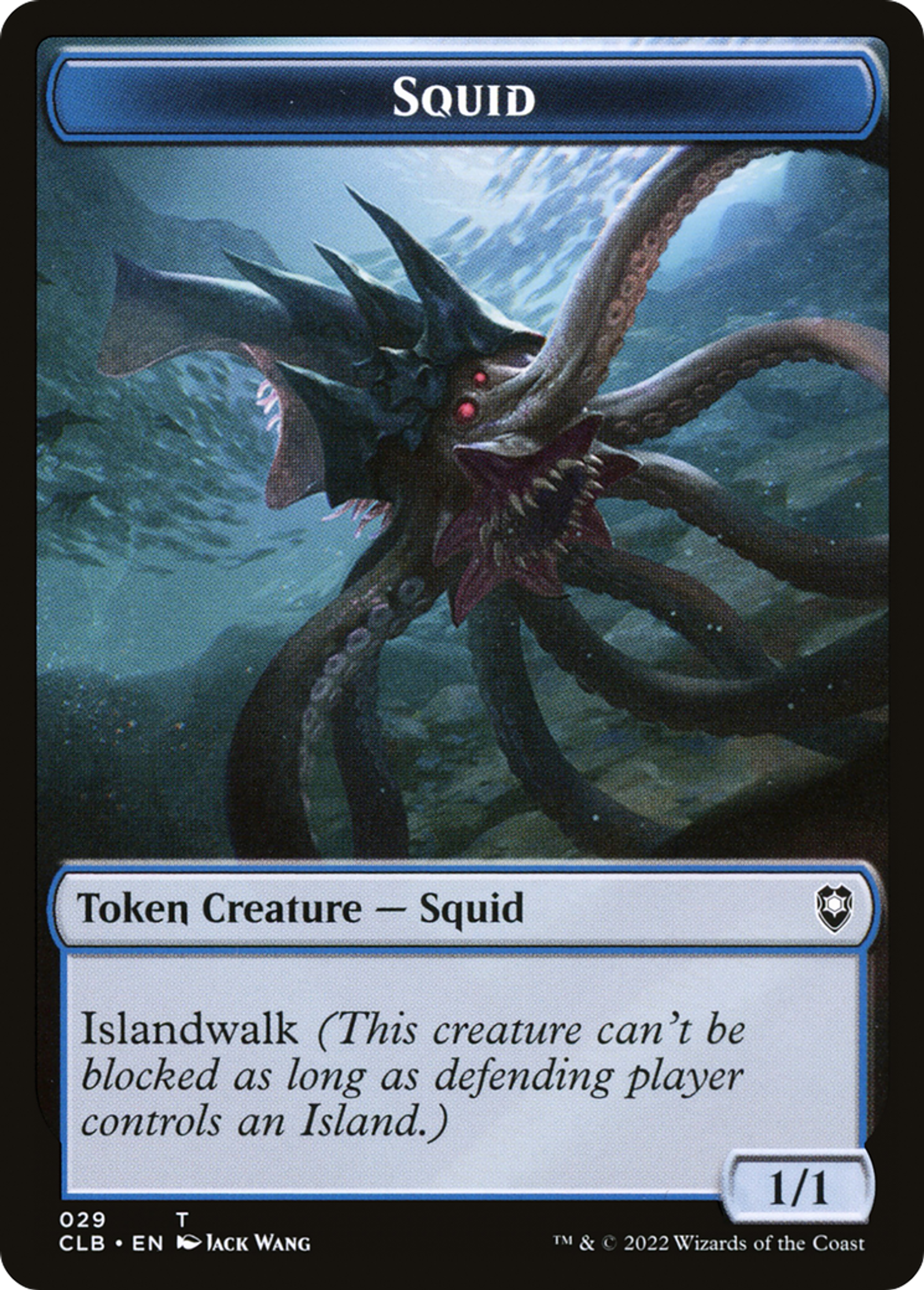 Squid — Commander Legends: Battle for Baldur's Gate — Magic: The Gathering
