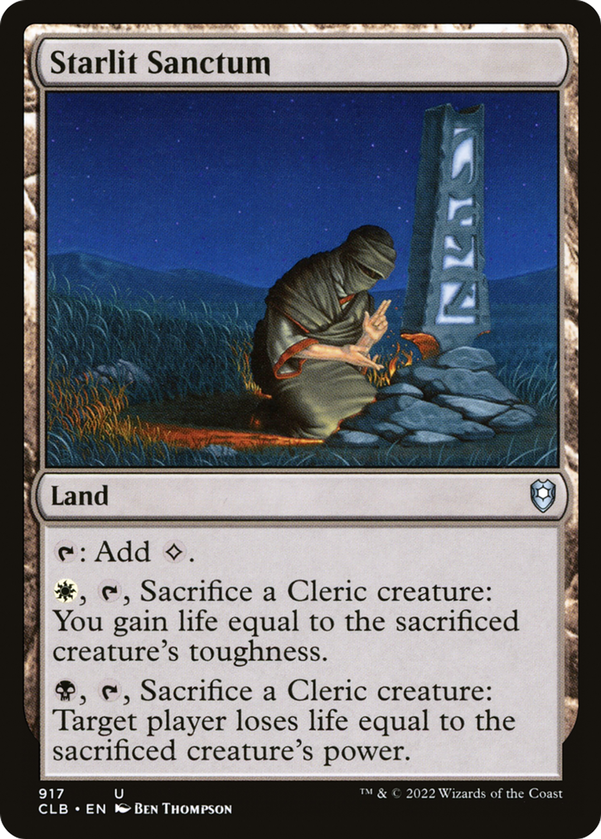 Sanctuaire sous les étoiles — Commander Legends: Battle for Baldur's Gate — Magic: The Gathering