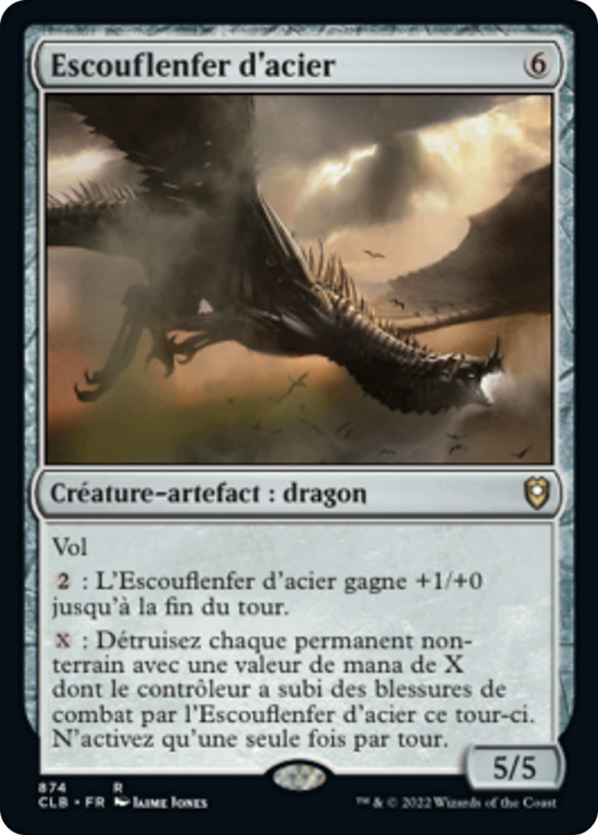 Escouflenfer d'acier — Commander Legends: Battle for Baldur's Gate — Magic: The Gathering