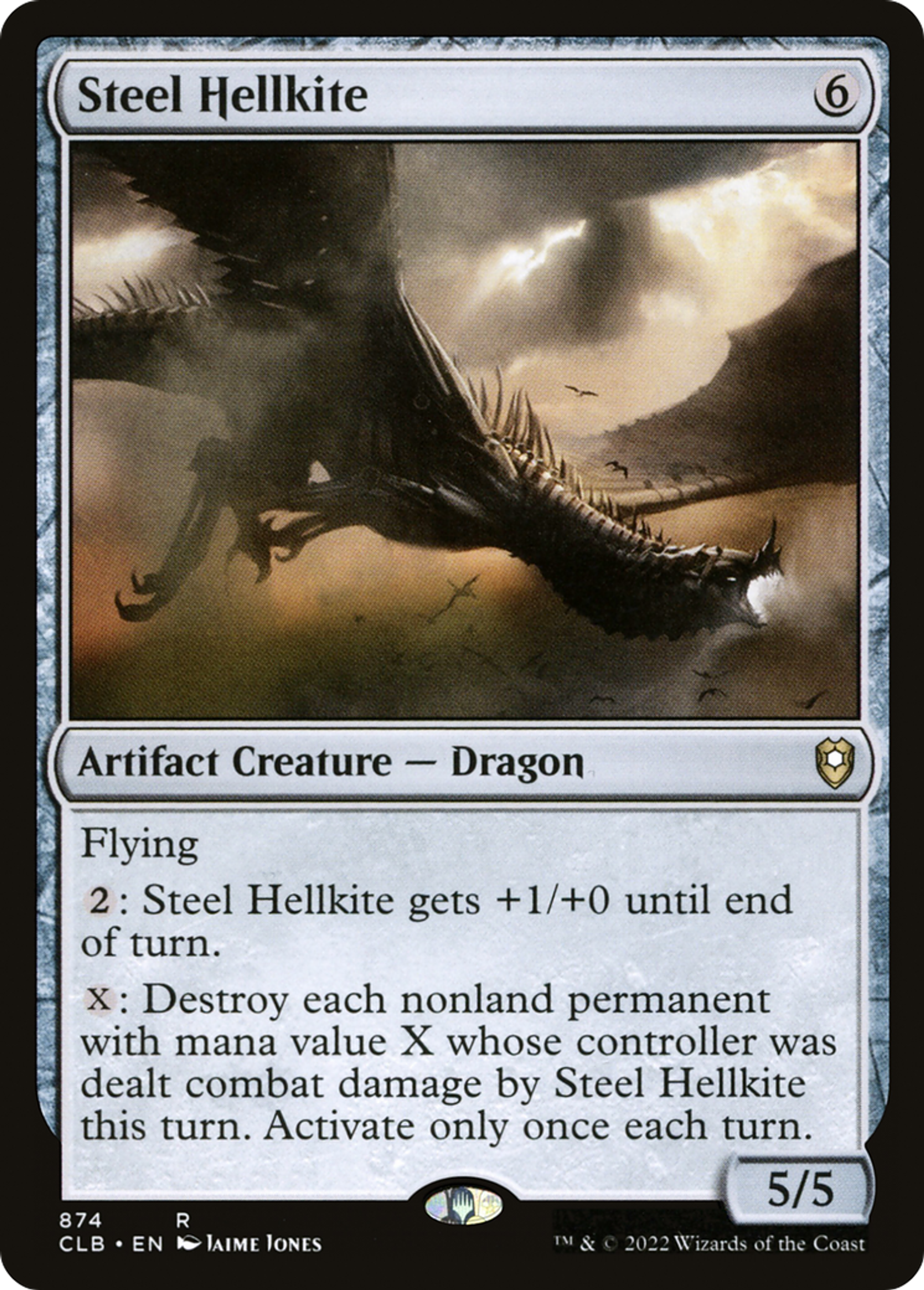 Escouflenfer d'acier — Commander Legends: Battle for Baldur's Gate — Magic: The Gathering