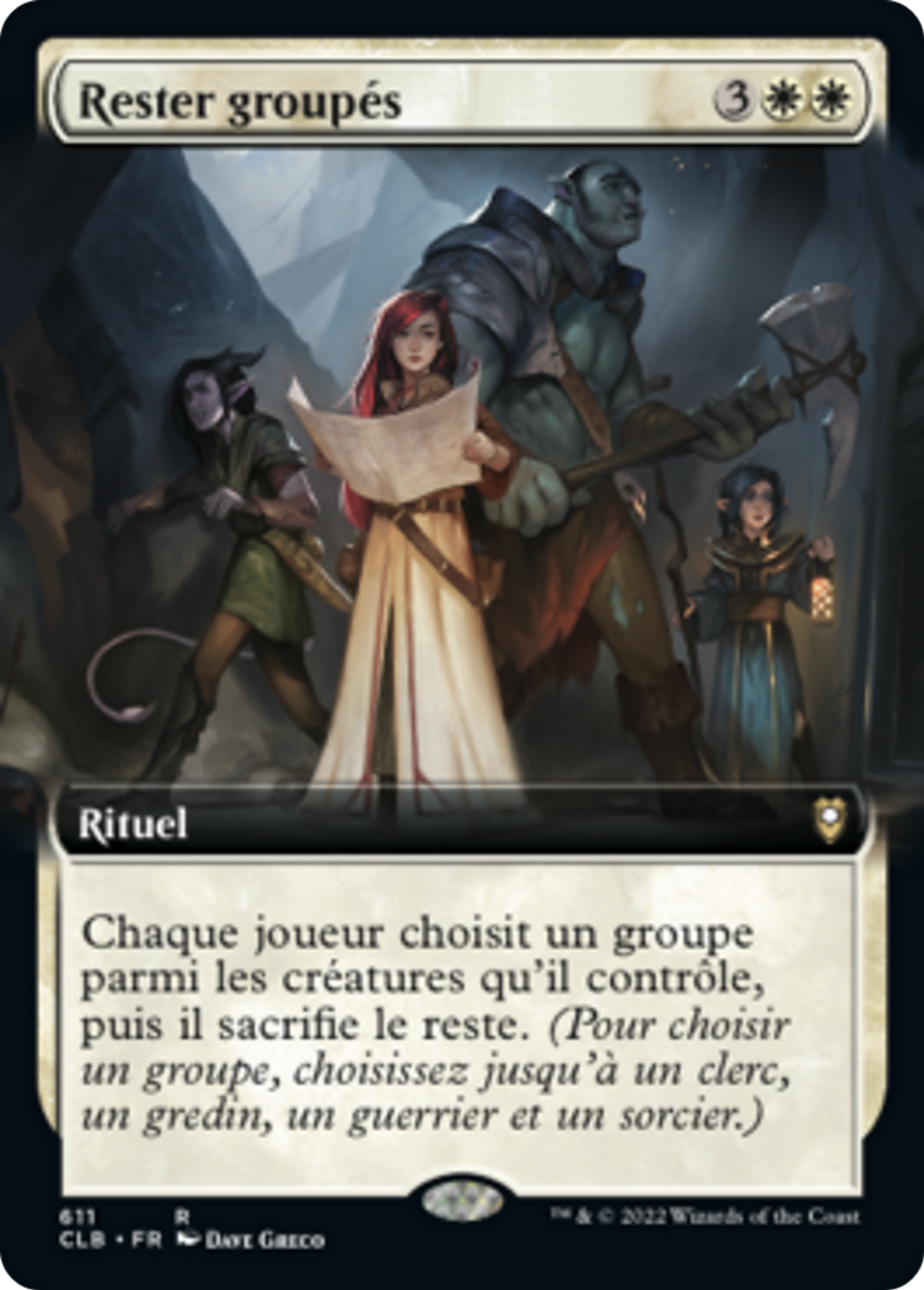 Rester groupés — Commander Legends: Battle for Baldur's Gate — Magic: The Gathering