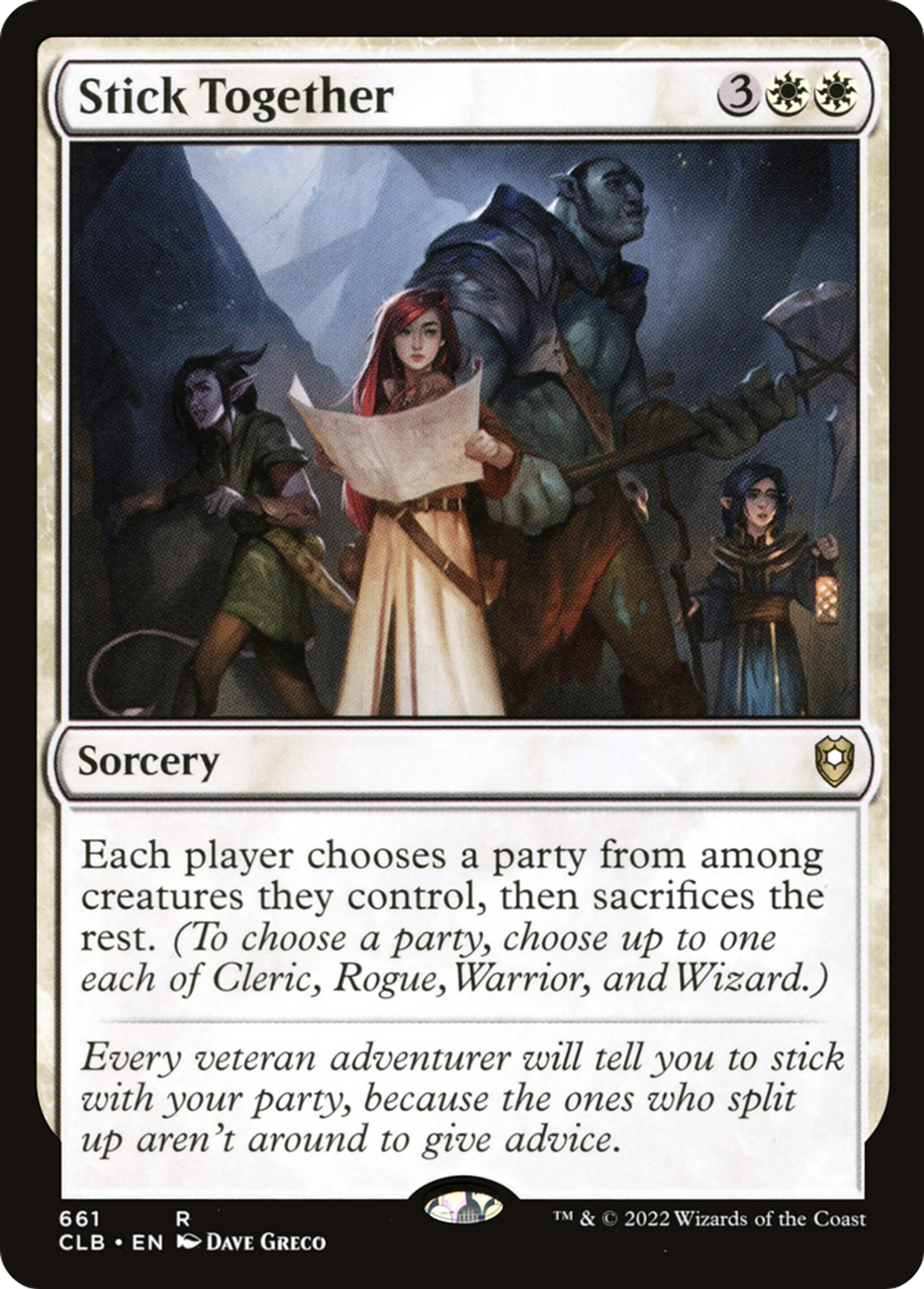 Stick Together — Commander Legends: Battle for Baldur's Gate — Magic: The Gathering