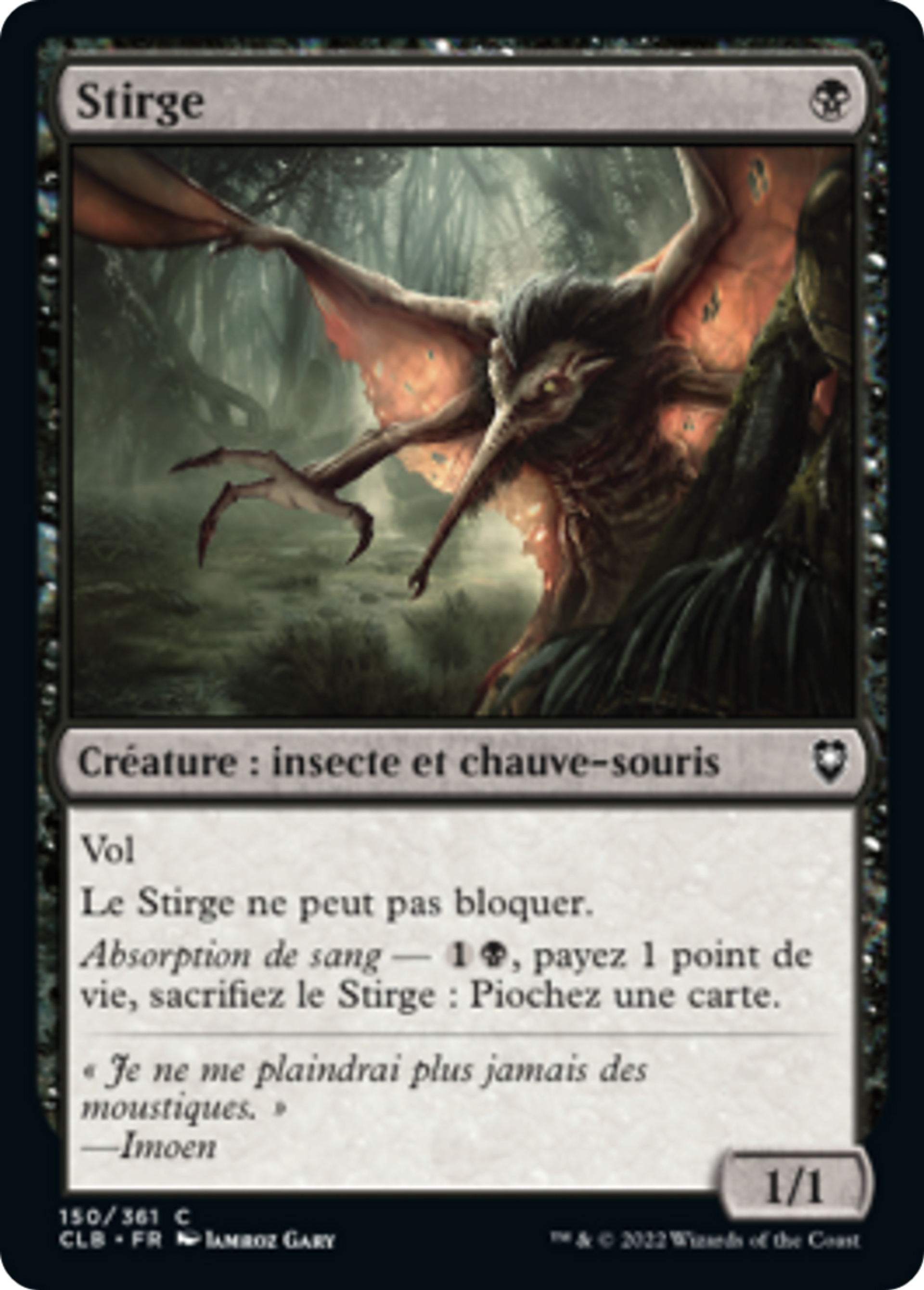 Stirge — Commander Legends: Battle for Baldur's Gate — Magic: The Gathering