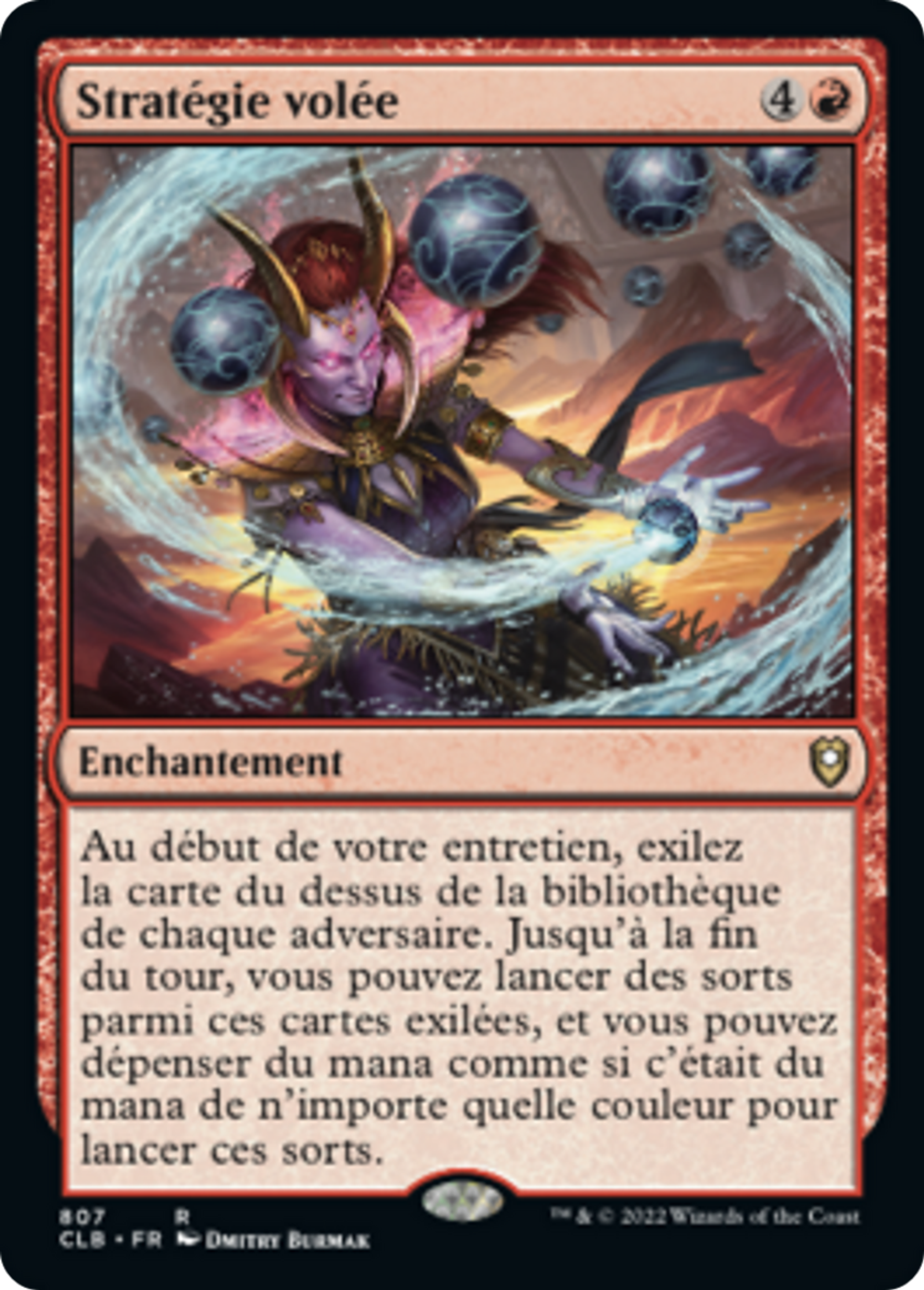 Stratégie volée — Commander Legends: Battle for Baldur's Gate — Magic: The Gathering