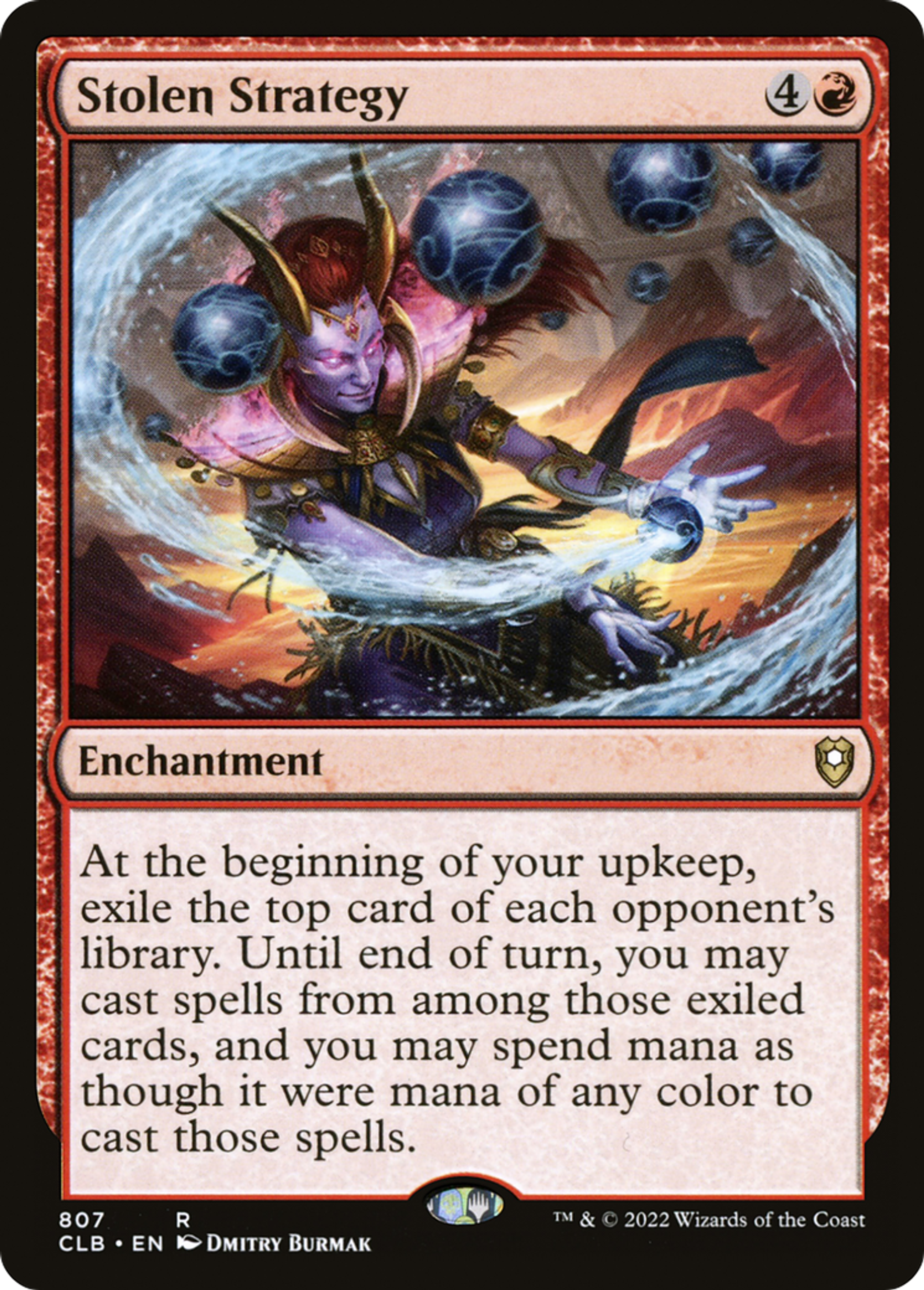 Stolen Strategy — Commander Legends: Battle for Baldur's Gate — Magic: The Gathering