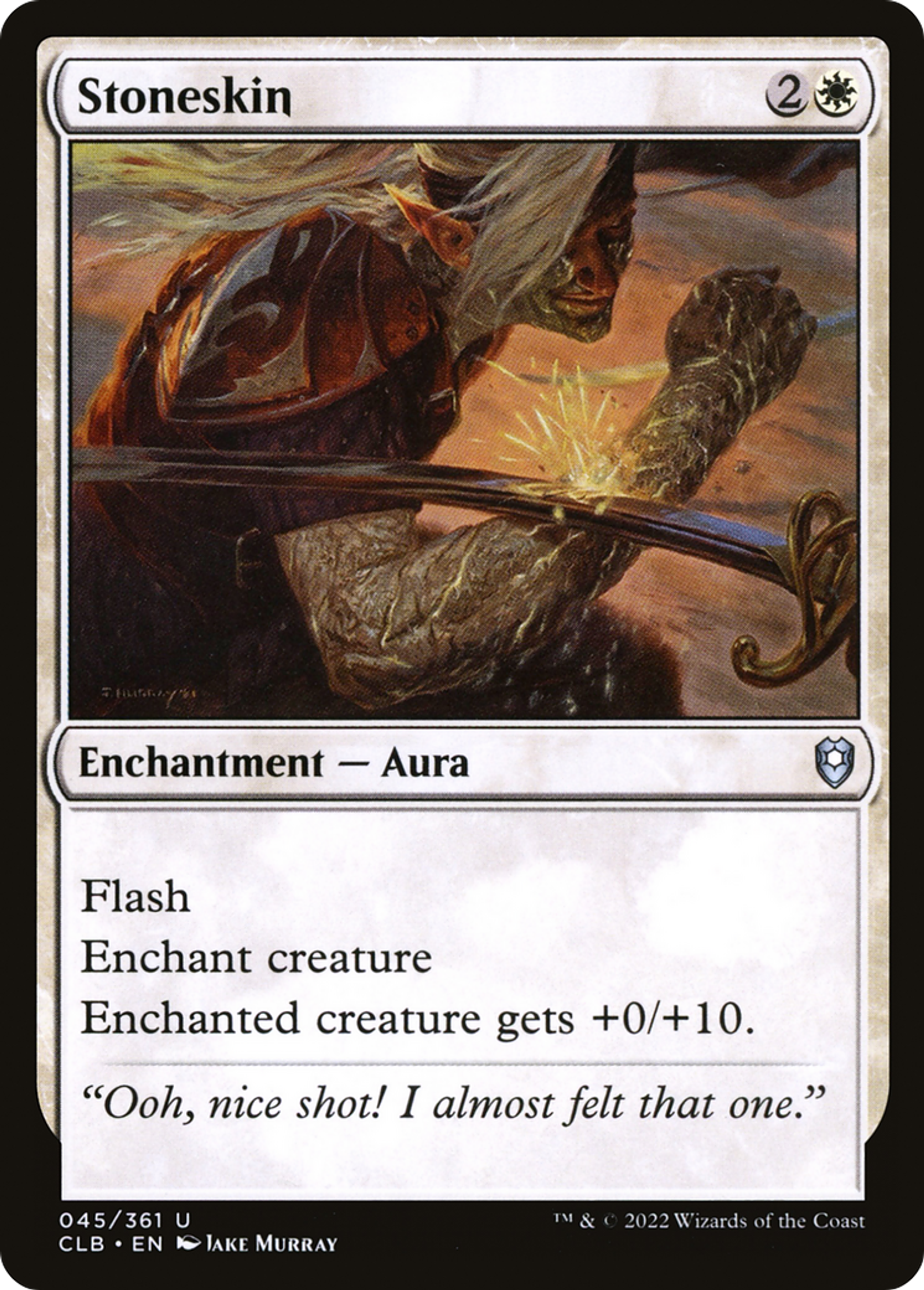 Stoneskin — Commander Legends: Battle for Baldur's Gate — Magic: The Gathering