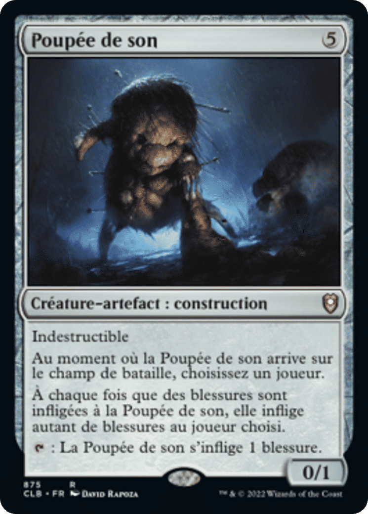 Poupée de son — Commander Legends: Battle for Baldur's Gate — Magic: The Gathering