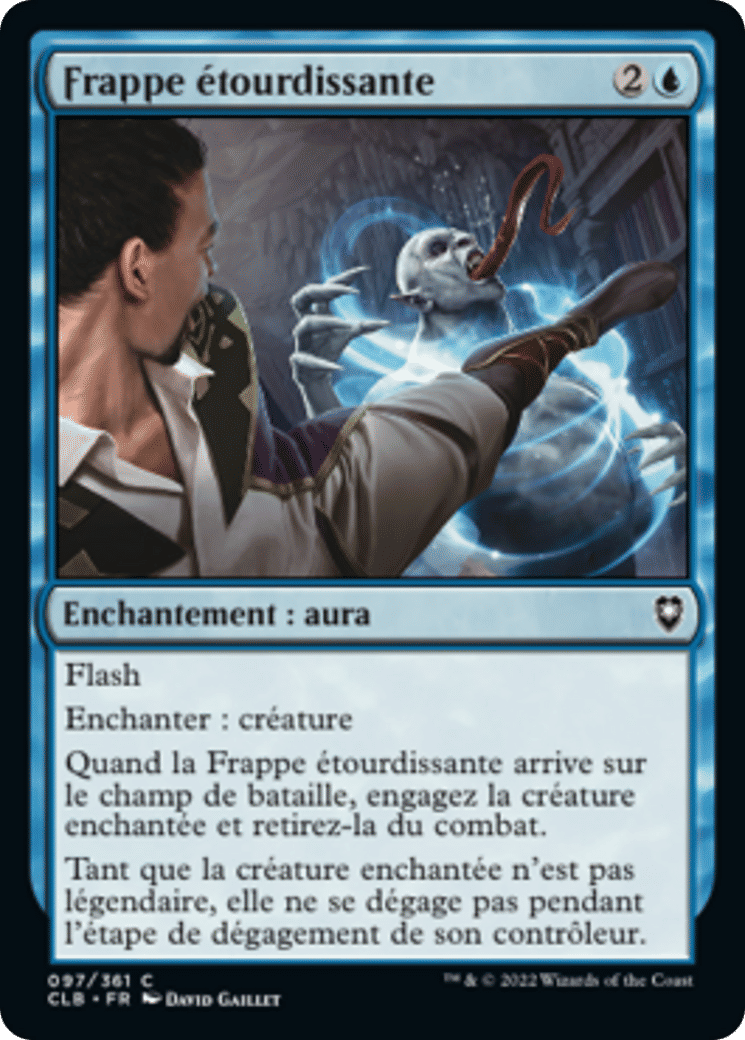 Frappe étourdissante — Commander Legends: Battle for Baldur's Gate — Magic: The Gathering