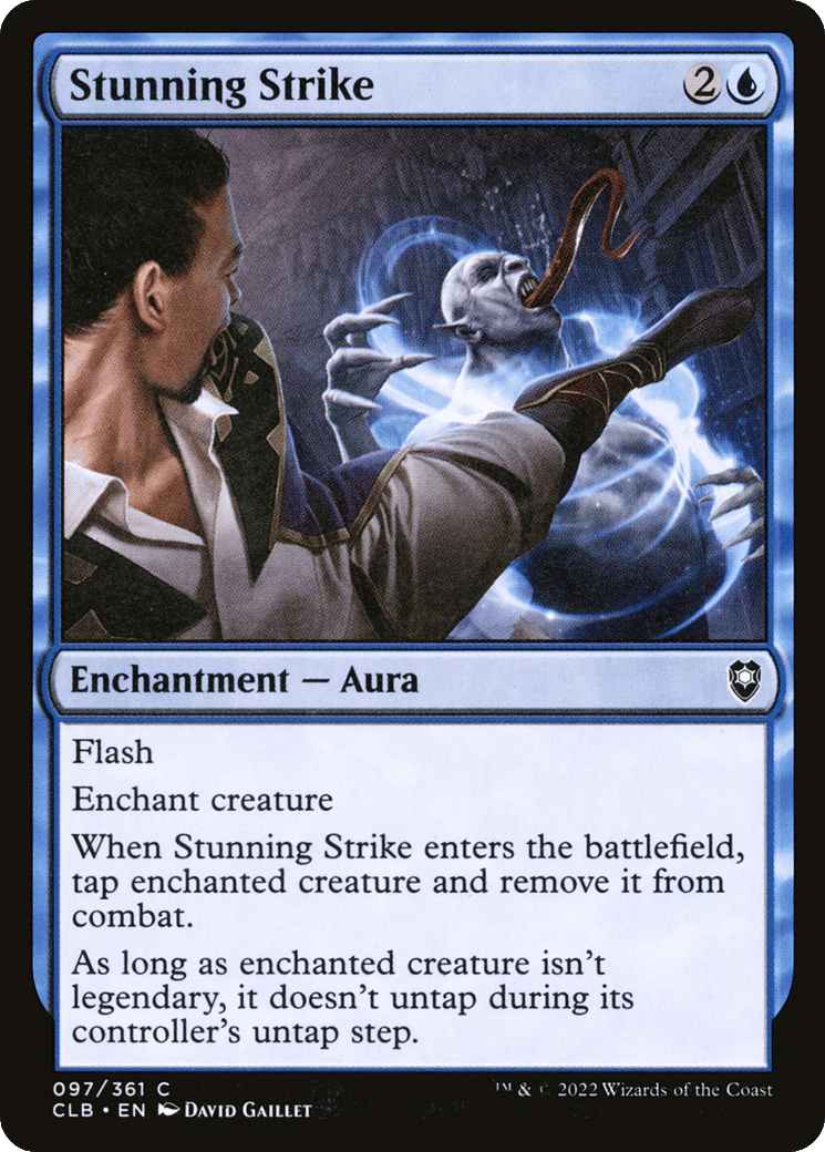 Frappe étourdissante — Commander Legends: Battle for Baldur's Gate — Magic: The Gathering