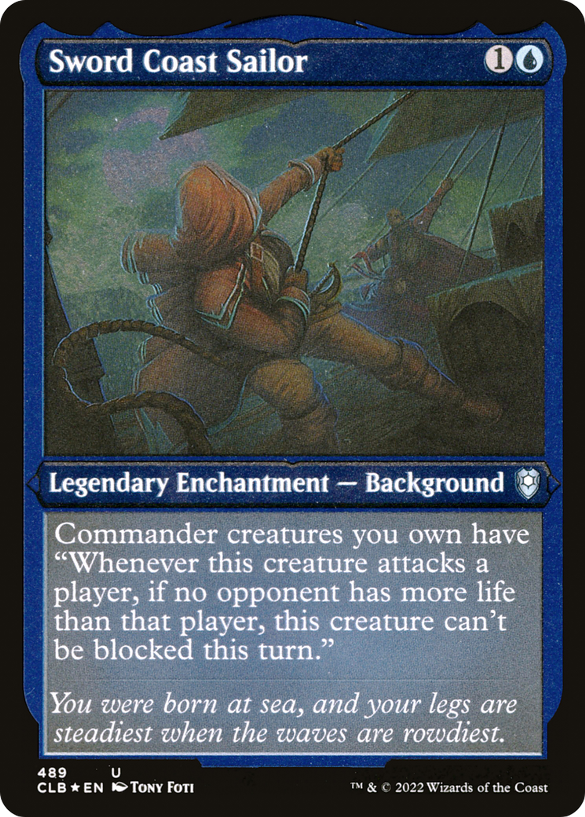 Sword Coast Sailor — Commander Legends: Battle for Baldur's Gate — Magic: The Gathering