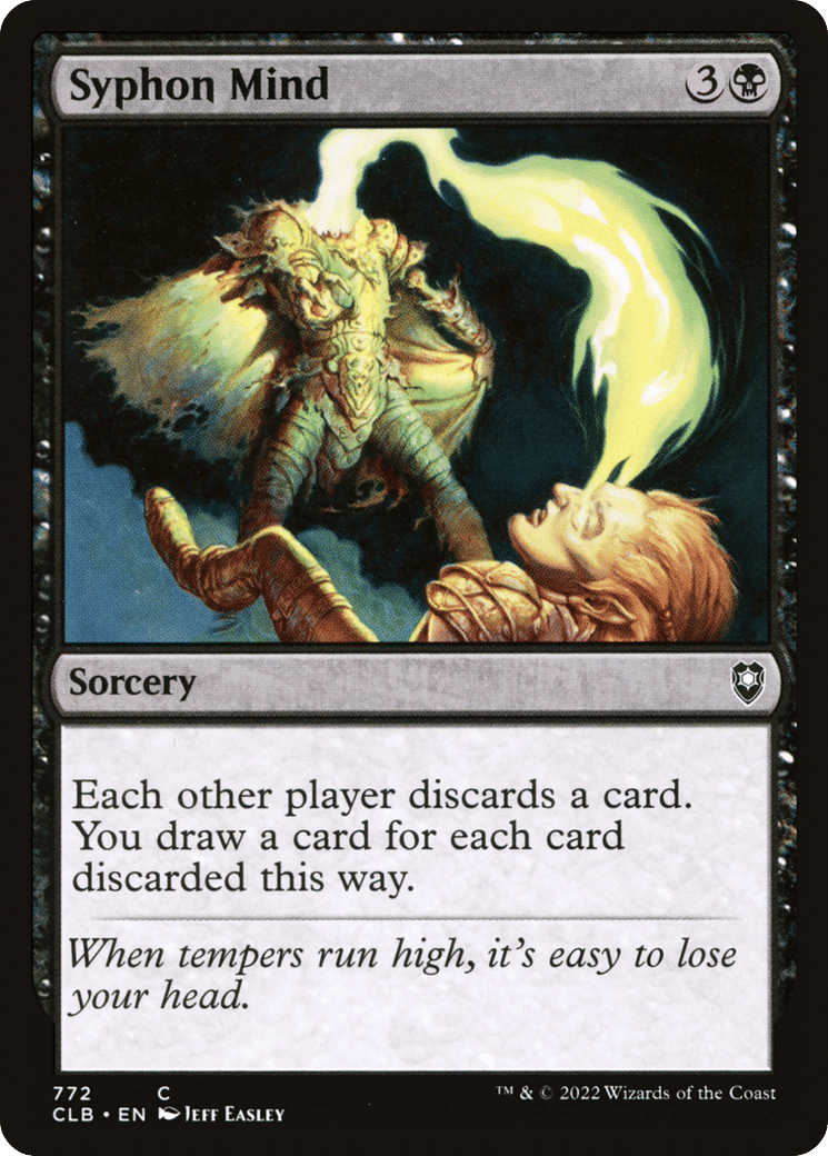 Syphon Mind — Commander Legends: Battle for Baldur's Gate — Magic: The Gathering