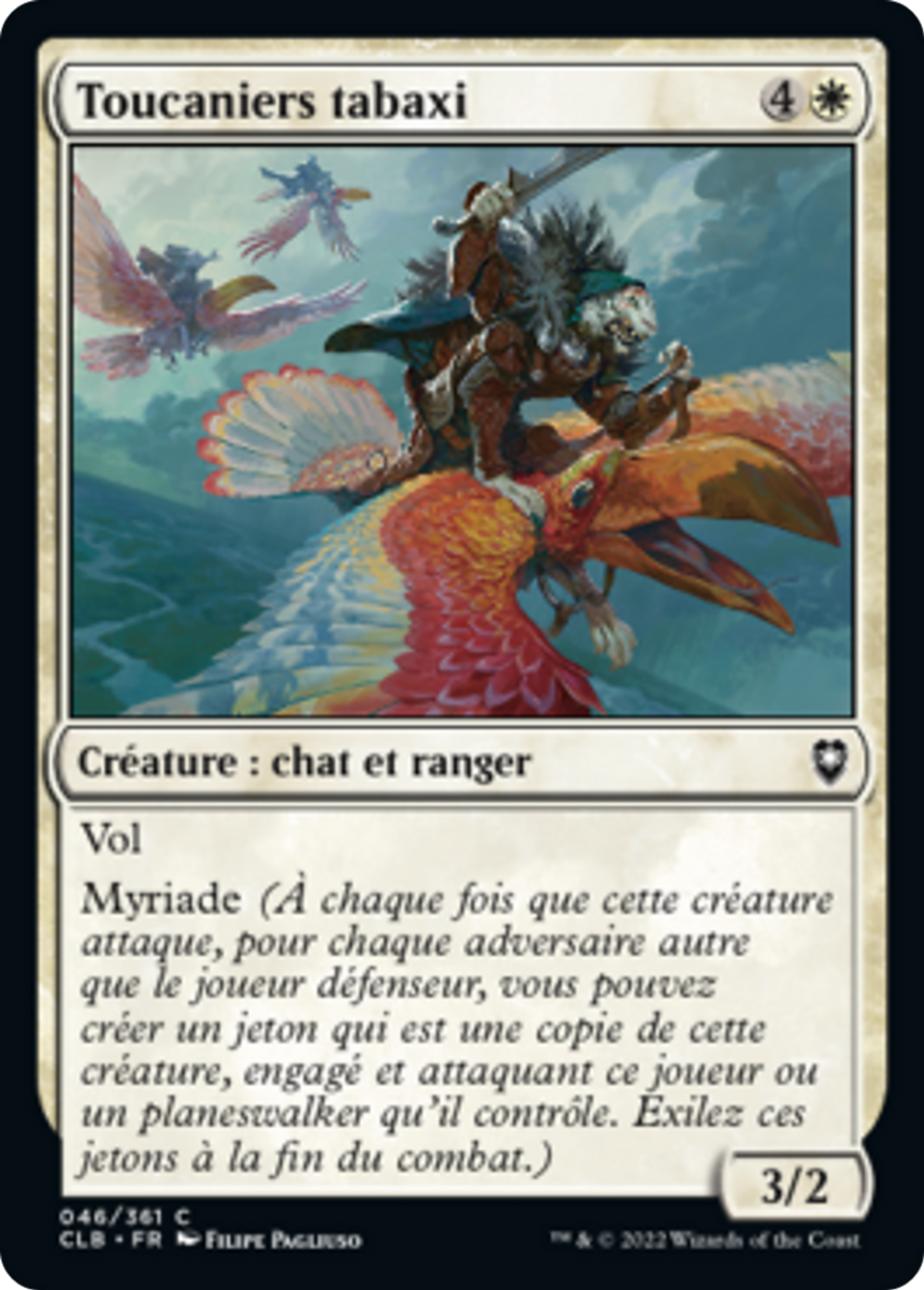 Toucaniers tabaxi — Commander Legends: Battle for Baldur's Gate — Magic: The Gathering