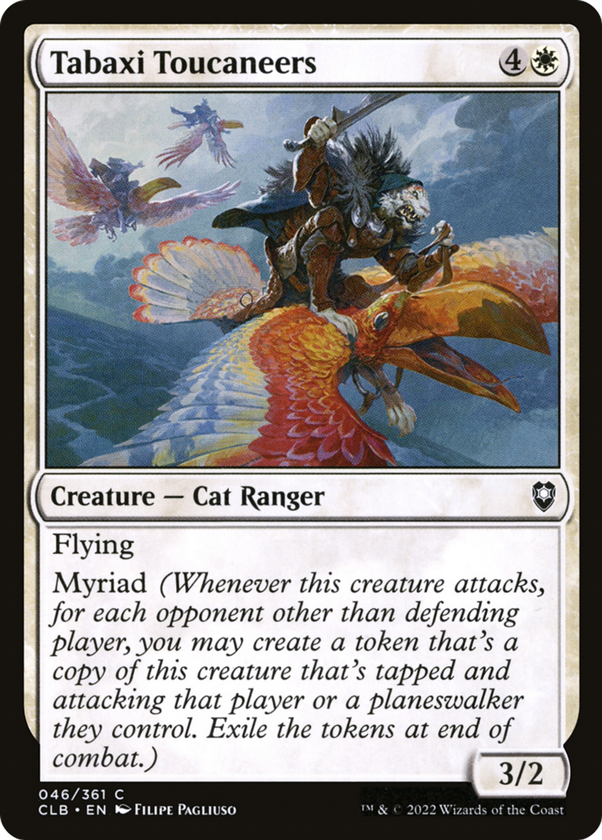 Tabaxi Toucaneers — Commander Legends: Battle for Baldur's Gate — Magic: The Gathering
