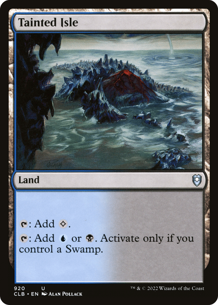 Tainted Isle — Commander Legends: Battle for Baldur's Gate — Magic: The Gathering