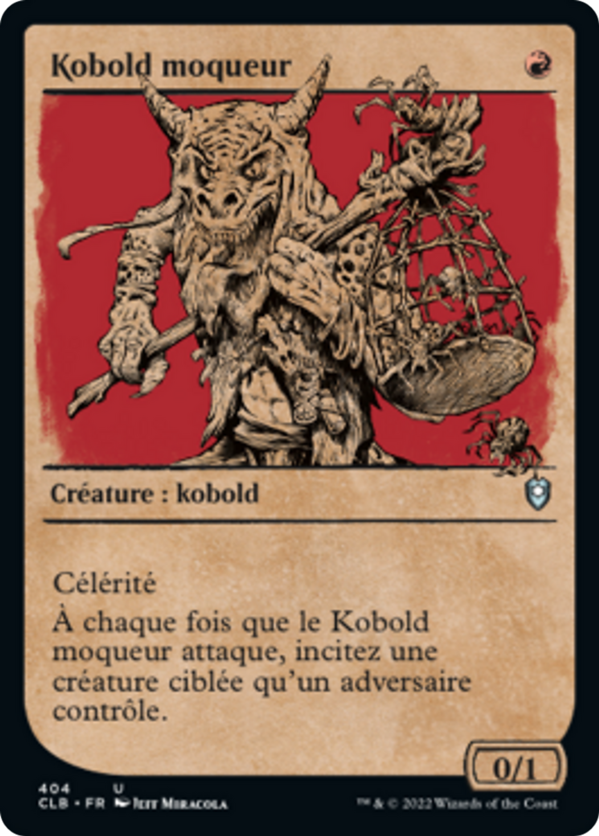 Kobold moqueur — Commander Legends: Battle for Baldur's Gate — Magic: The Gathering
