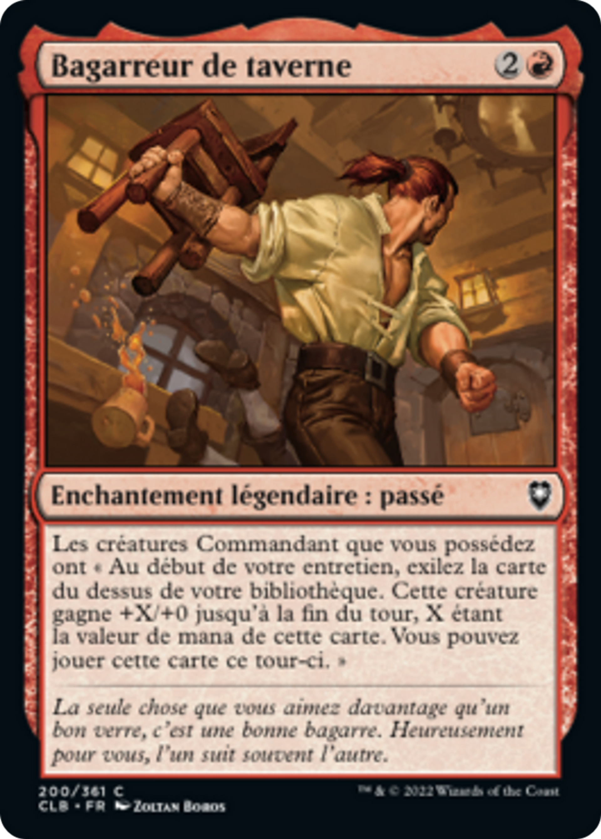 Bagarreur de taverne — Commander Legends: Battle for Baldur's Gate — Magic: The Gathering