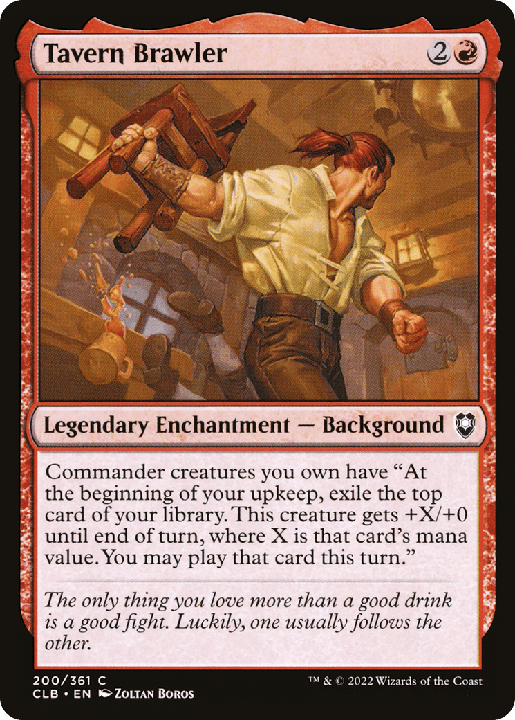 Tavern Brawler — Commander Legends: Battle for Baldur's Gate — Magic: The Gathering