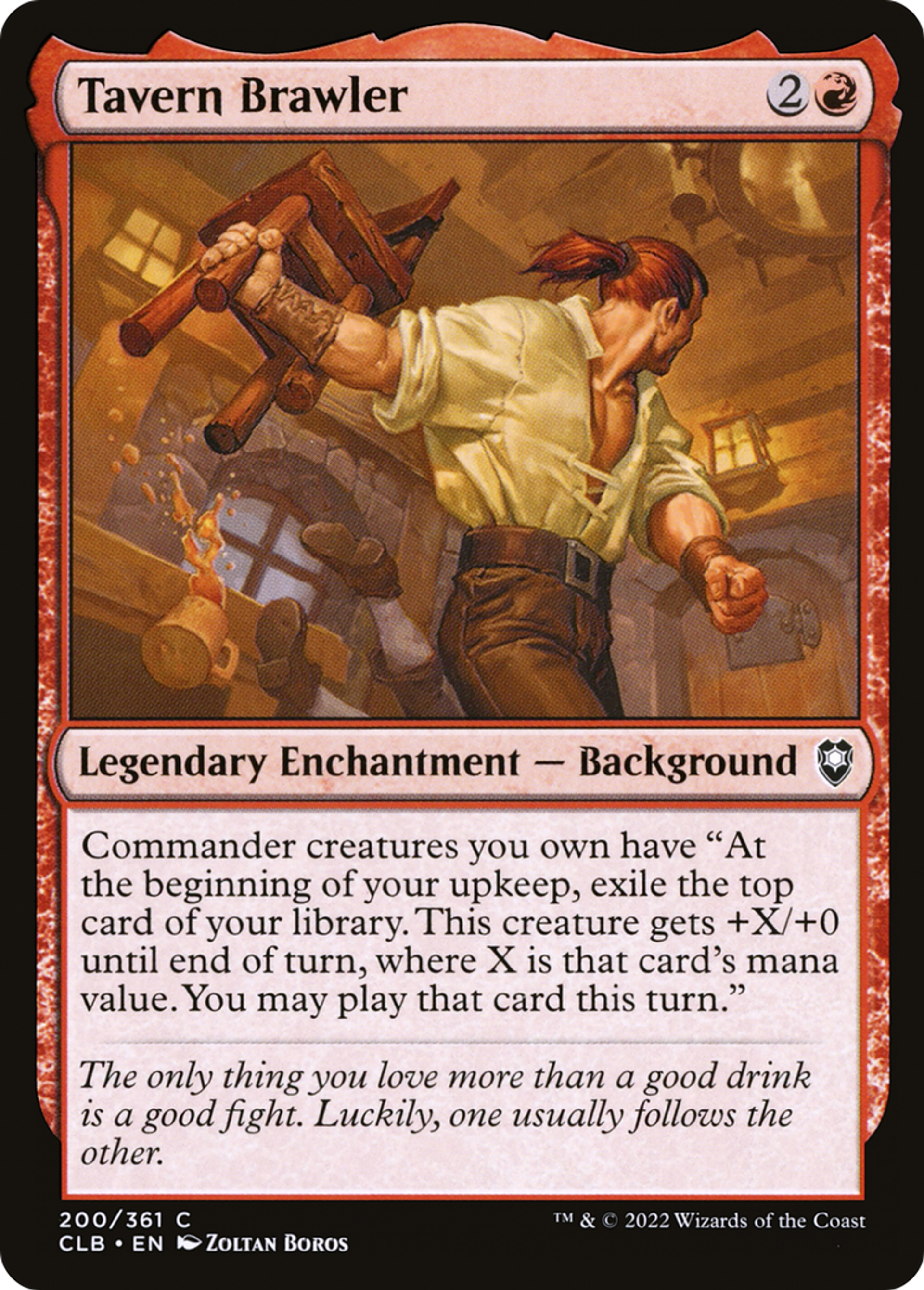 Tavern Brawler — Commander Legends: Battle for Baldur's Gate — Magic: The Gathering