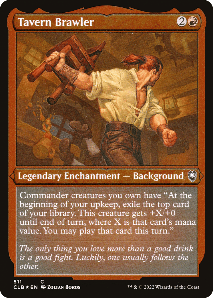 Tavern Brawler — Commander Legends: Battle for Baldur's Gate — Magic: The Gathering