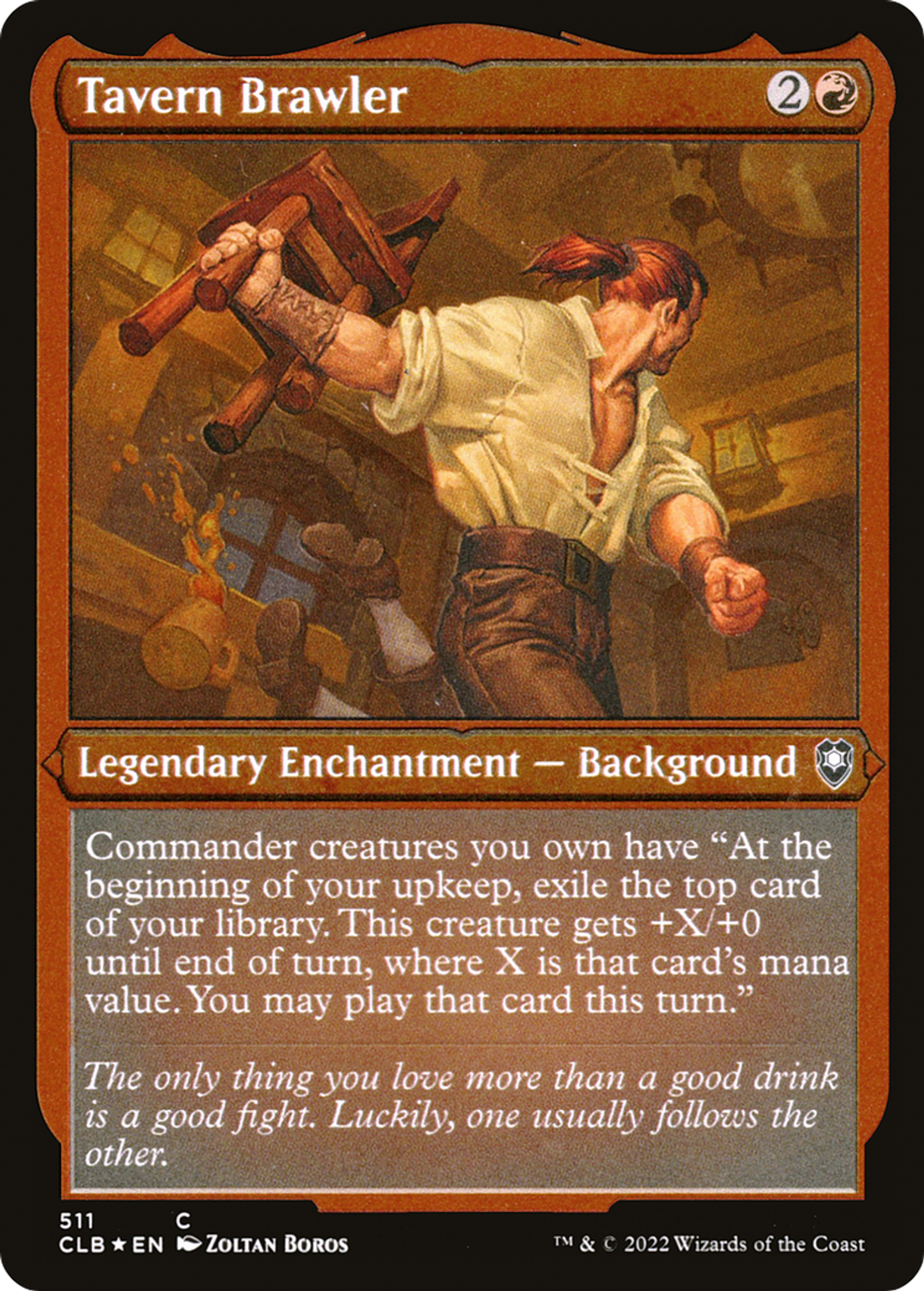 Tavern Brawler — Commander Legends: Battle for Baldur's Gate — Magic: The Gathering