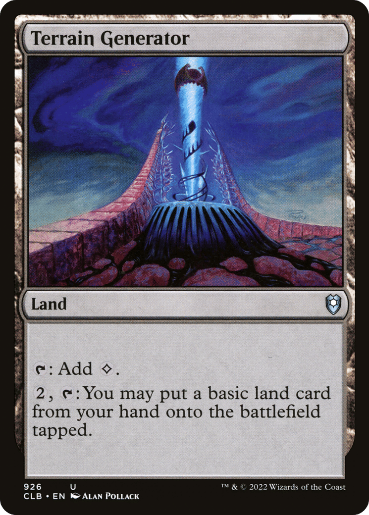 Terrain Generator — Commander Legends: Battle for Baldur's Gate — Magic: The Gathering
