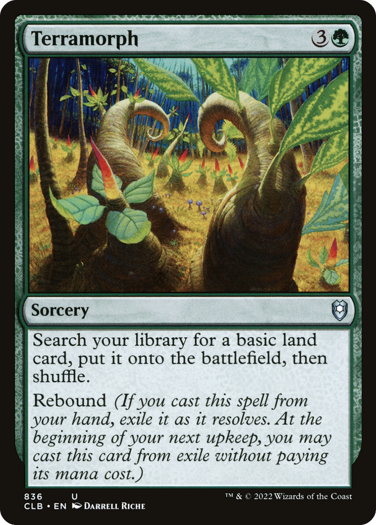 Terramorph — Commander Legends: Battle for Baldur's Gate — Magic: The Gathering