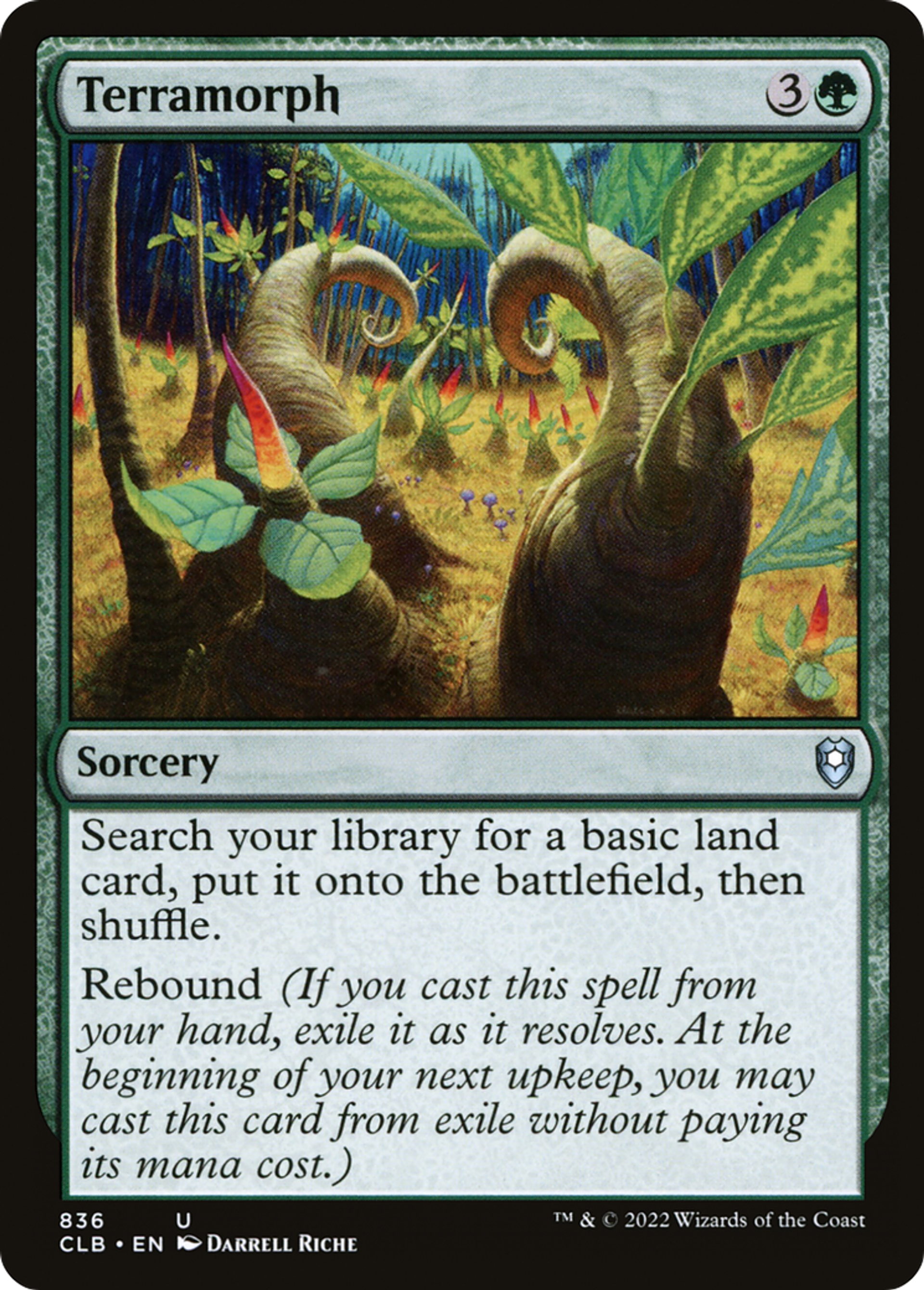 Terramorph — Commander Legends: Battle for Baldur's Gate — Magic: The Gathering