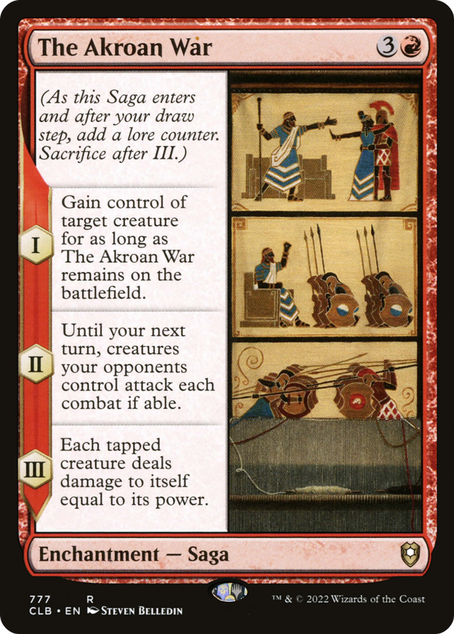 The Akroan War — Commander Legends: Battle for Baldur's Gate — Magic: The Gathering
