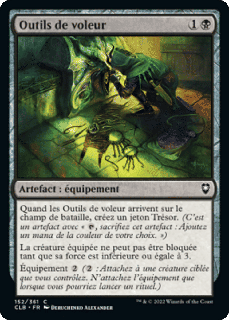 Outils de voleur — Commander Legends: Battle for Baldur's Gate — Magic: The Gathering