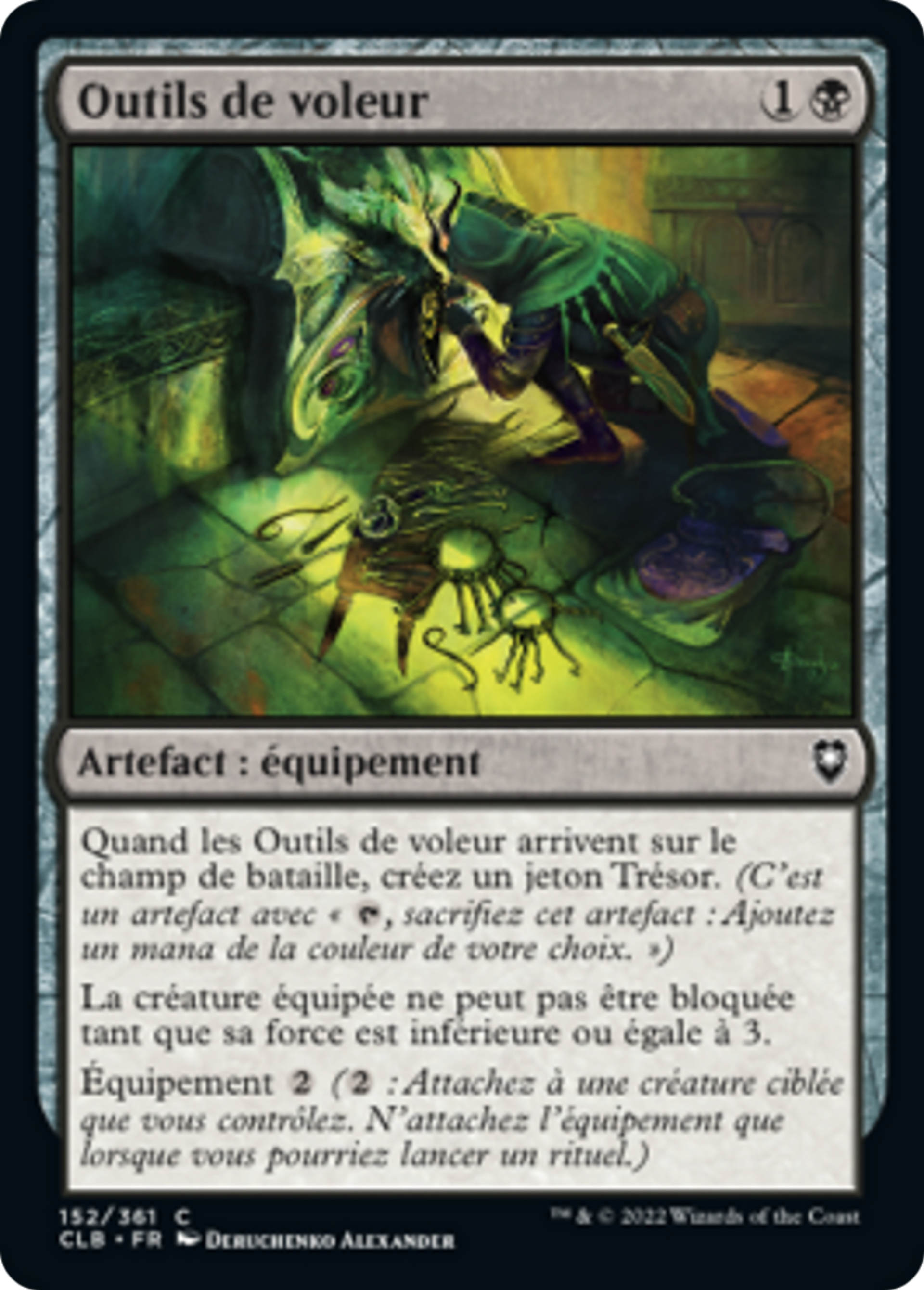 Outils de voleur — Commander Legends: Battle for Baldur's Gate — Magic: The Gathering