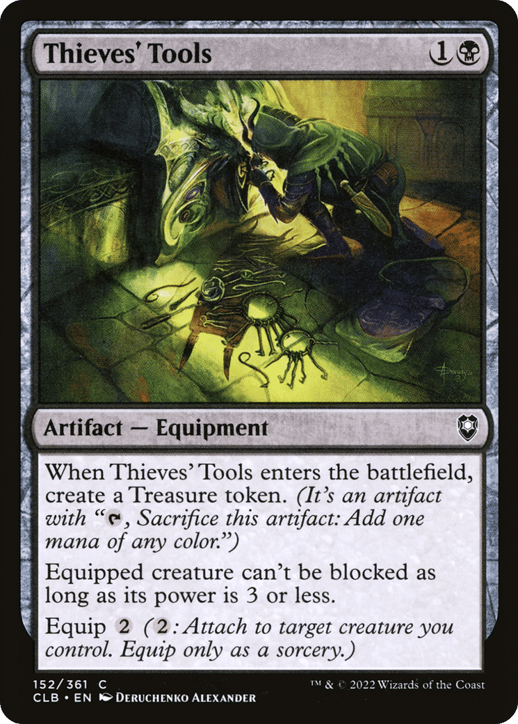Thieves' Tools — Commander Legends: Battle for Baldur's Gate — Magic: The Gathering