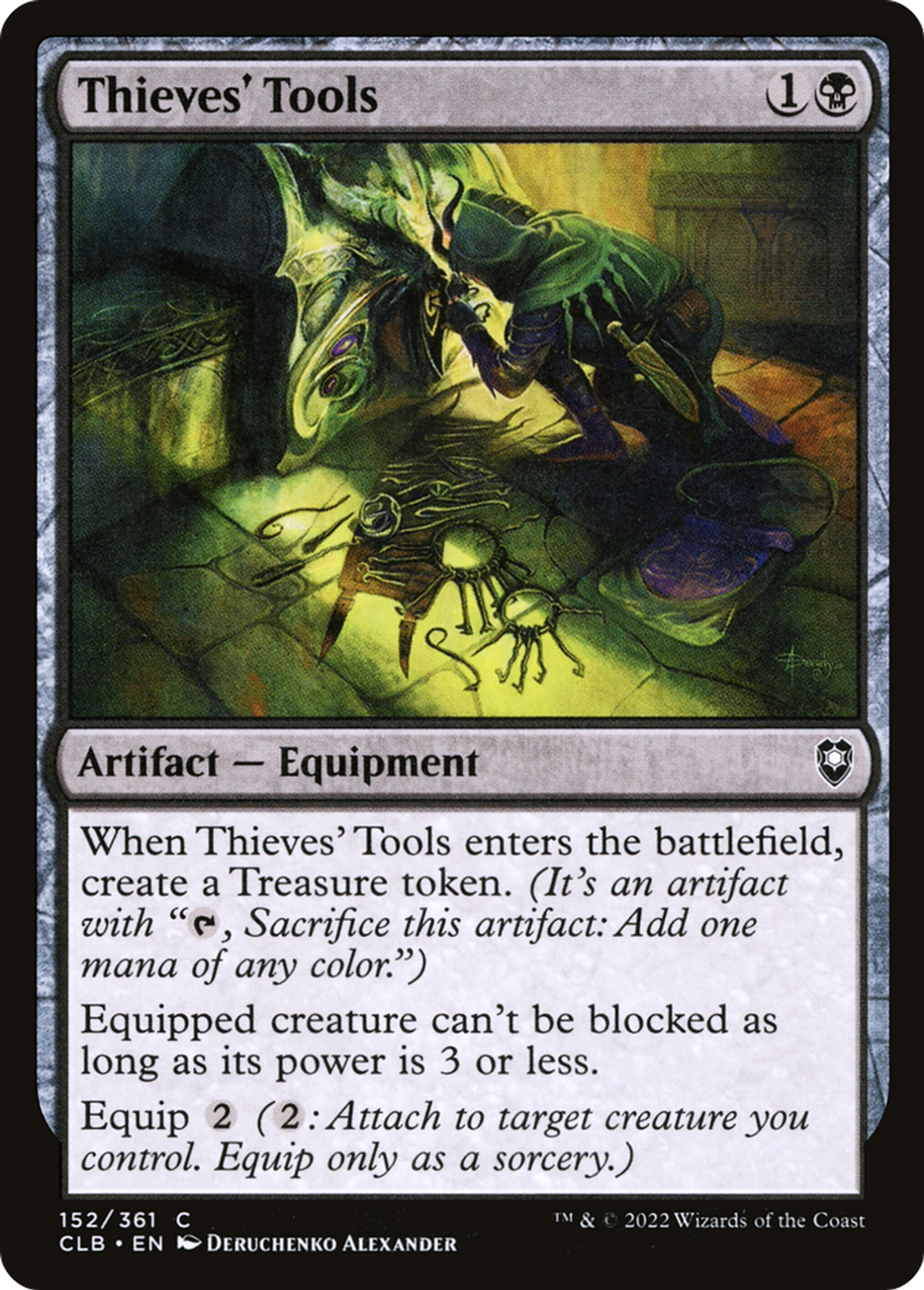 Outils de voleur — Commander Legends: Battle for Baldur's Gate — Magic: The Gathering