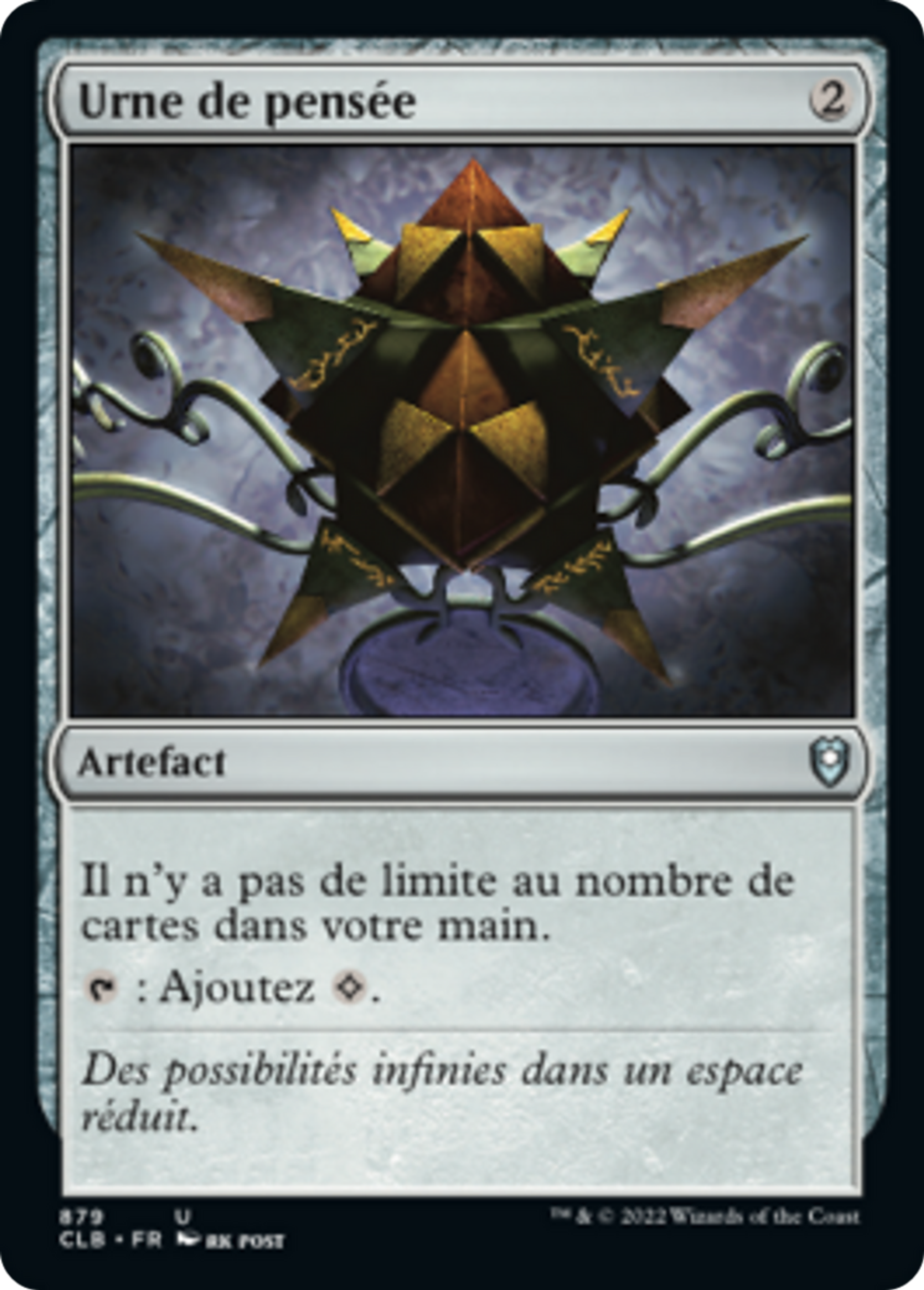 Urne de pensée — Commander Legends: Battle for Baldur's Gate — Magic: The Gathering