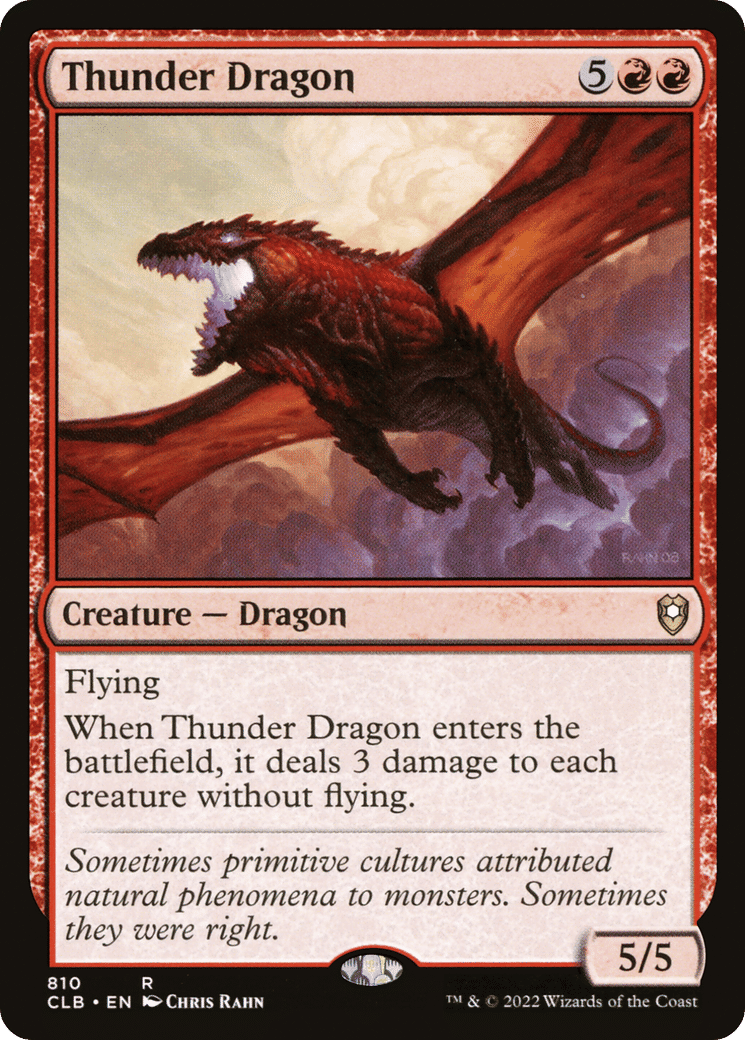 Thunder Dragon — Commander Legends: Battle for Baldur's Gate — Magic: The Gathering