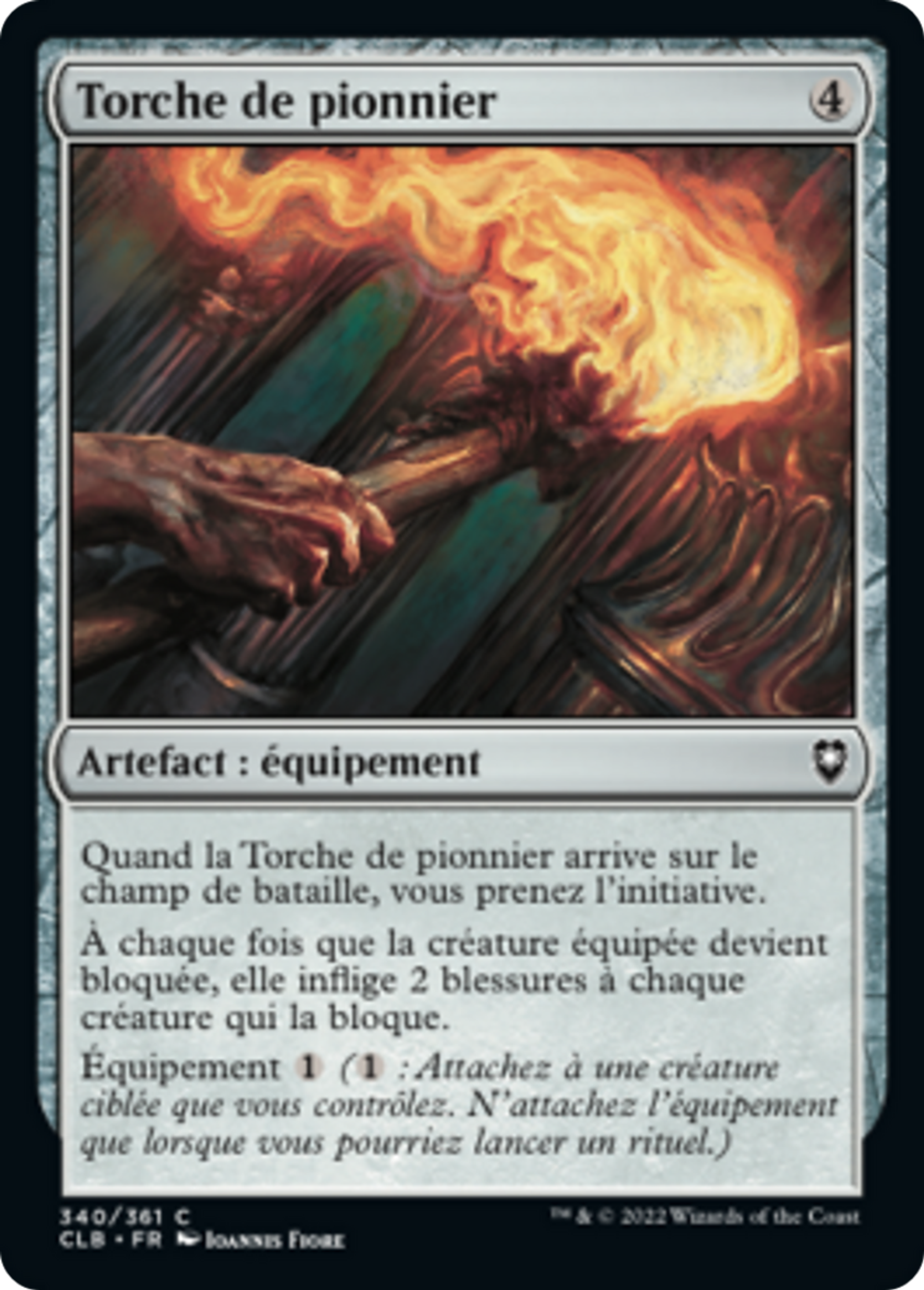 Torche de pionnier — Commander Legends: Battle for Baldur's Gate — Magic: The Gathering