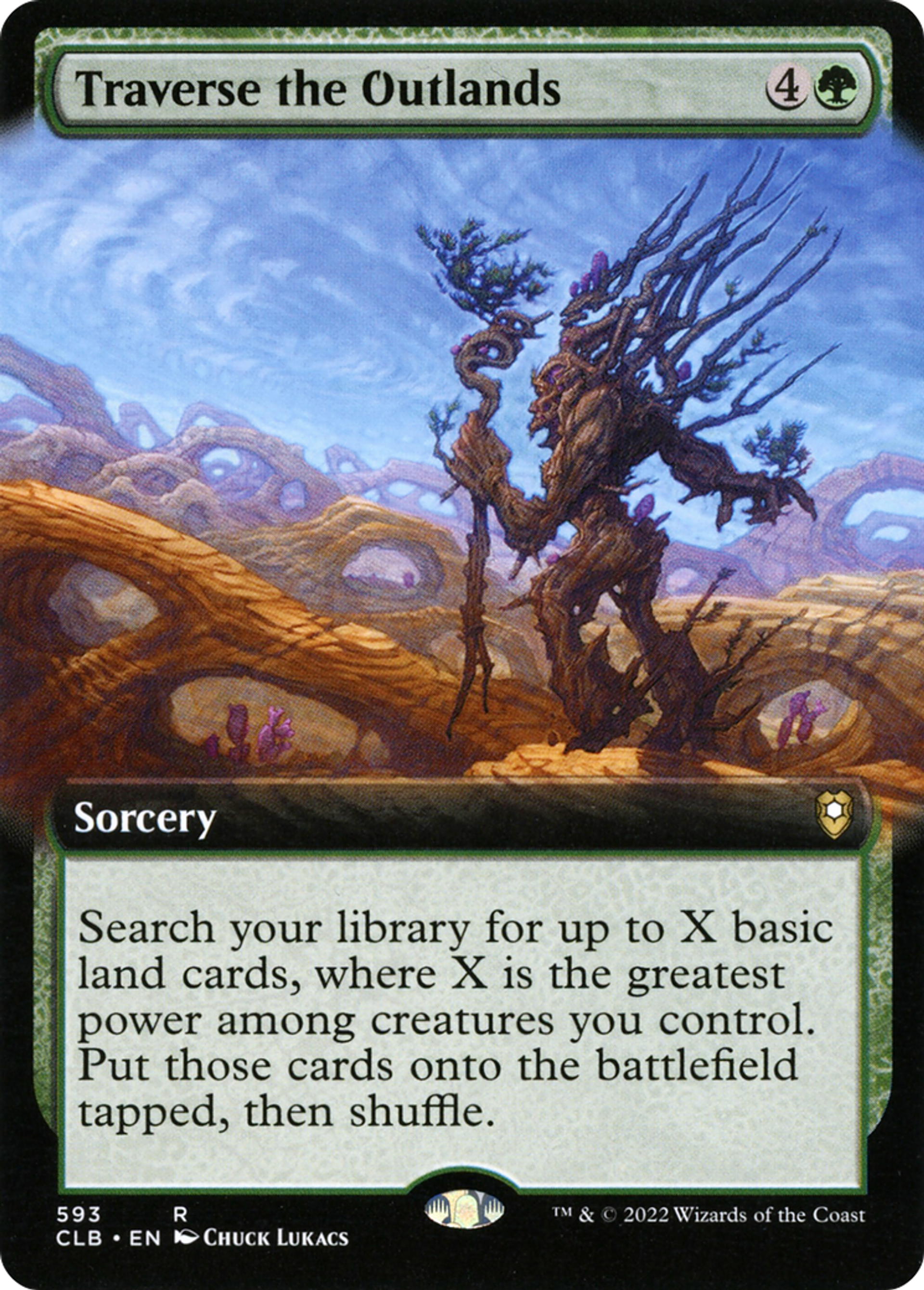 Traverse the Outlands — Commander Legends: Battle for Baldur's Gate — Magic: The Gathering