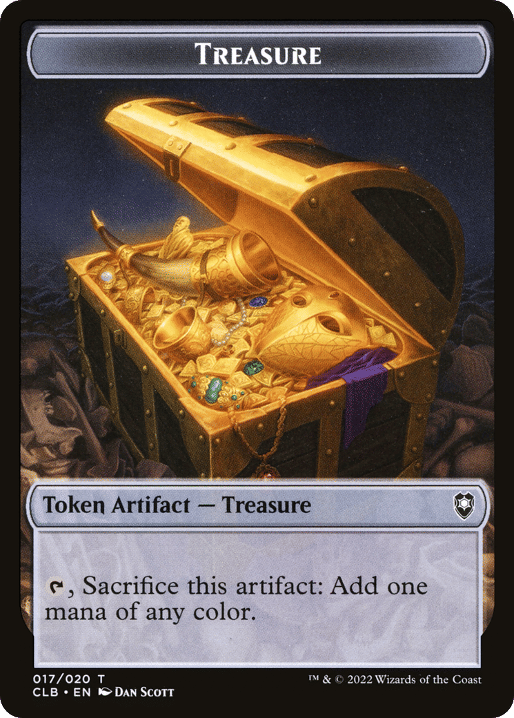 Treasure — Commander Legends: Battle for Baldur's Gate — Magic: The Gathering