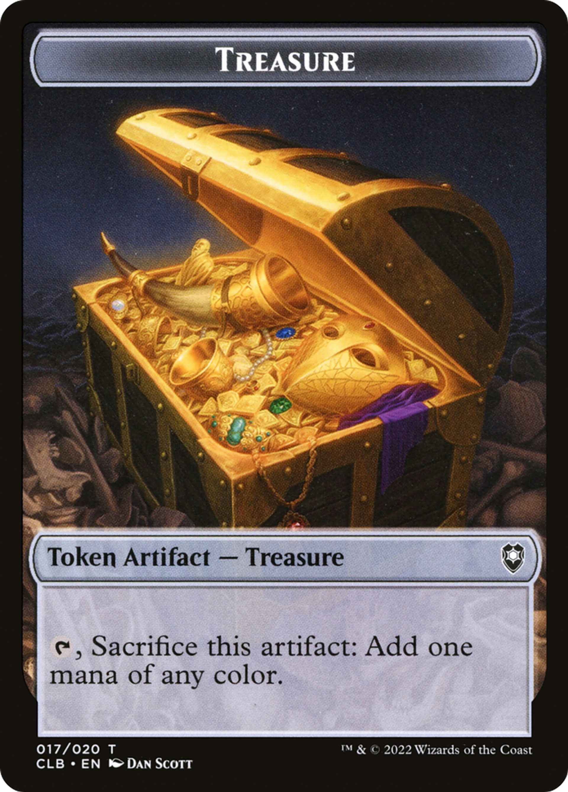 Treasure — Commander Legends: Battle for Baldur's Gate — Magic: The Gathering