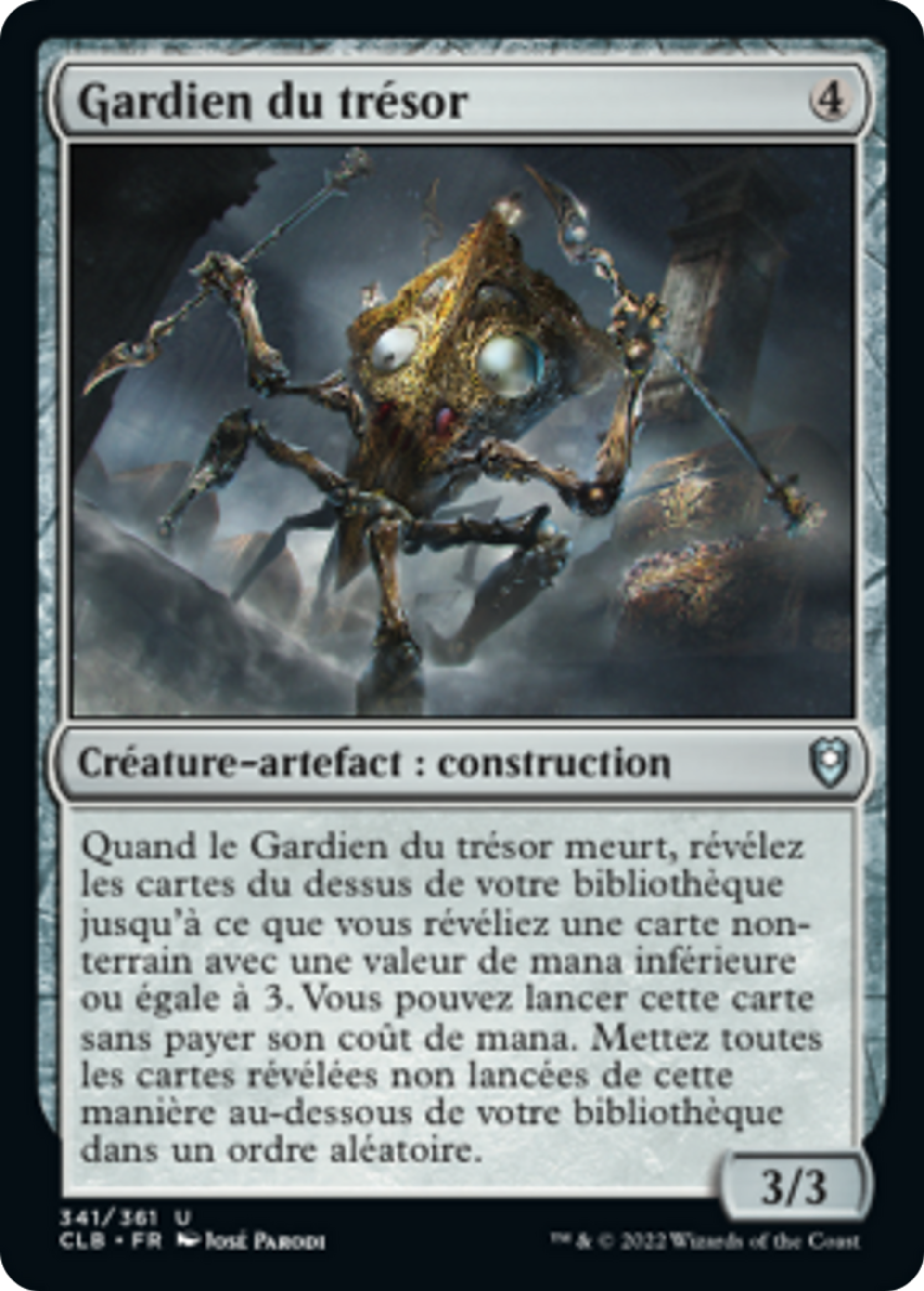 Gardien du trésor — Commander Legends: Battle for Baldur's Gate — Magic: The Gathering