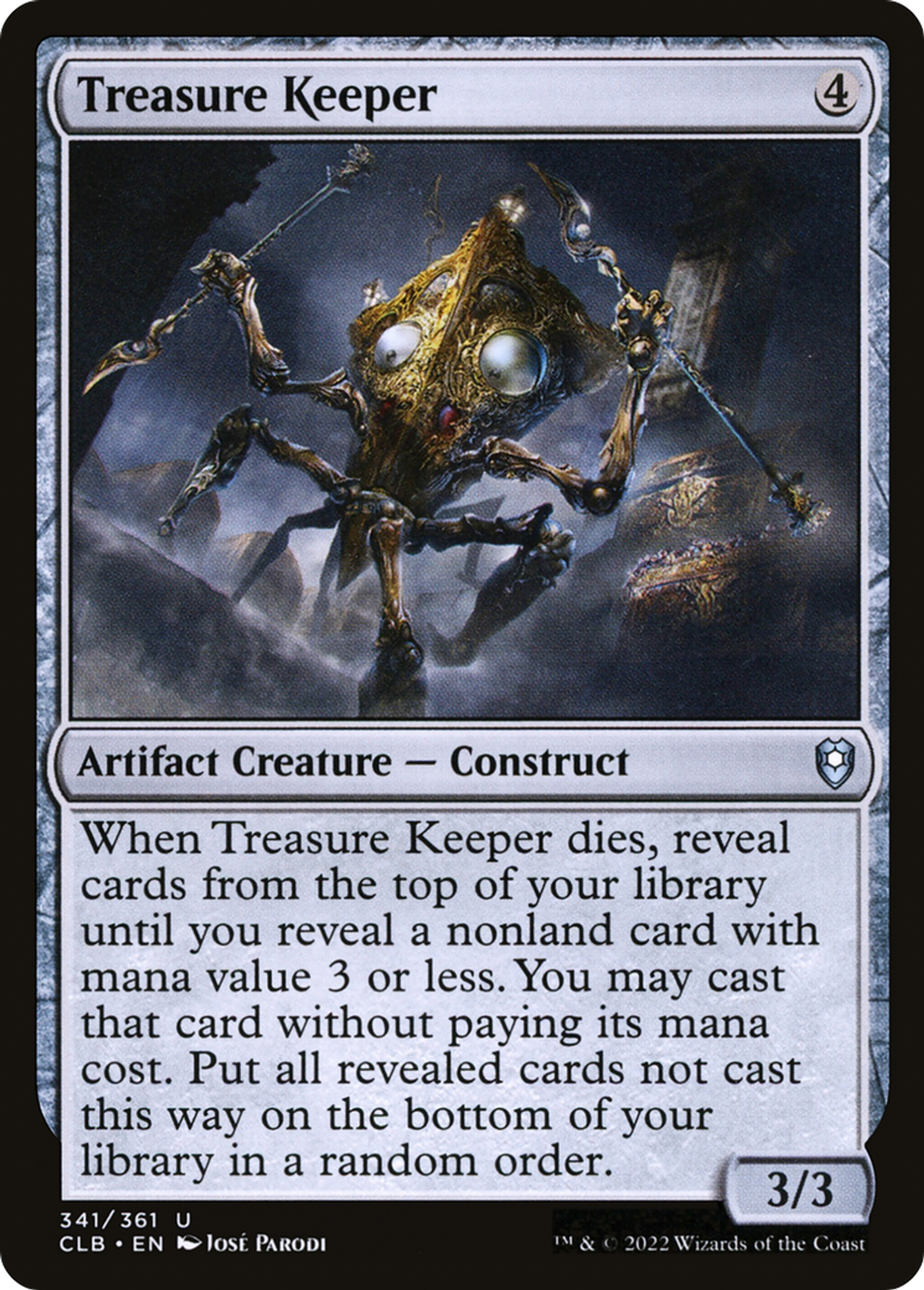 Treasure Keeper — Commander Legends: Battle for Baldur's Gate — Magic: The Gathering