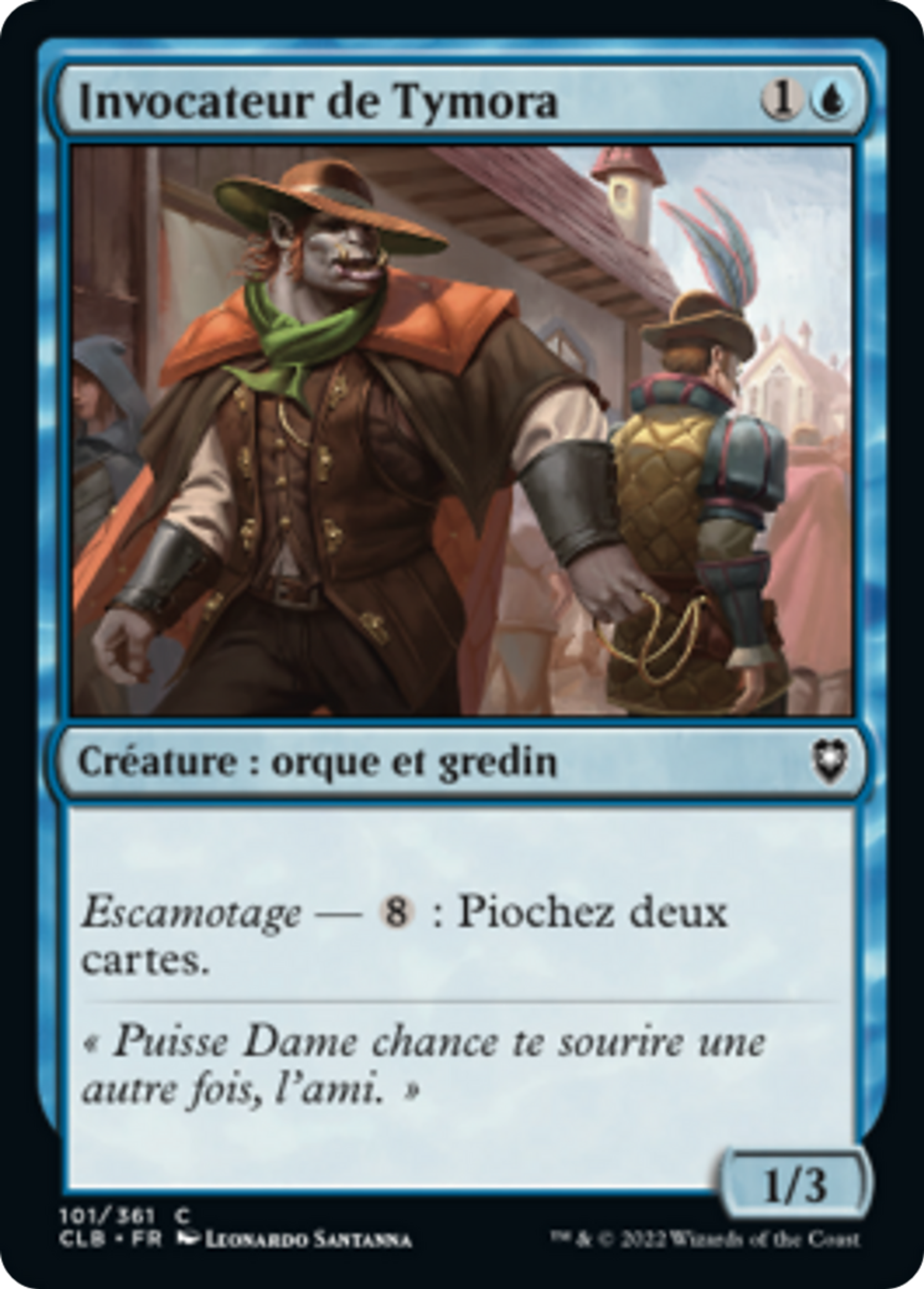 Invocateur de Tymora — Commander Legends: Battle for Baldur's Gate — Magic: The Gathering