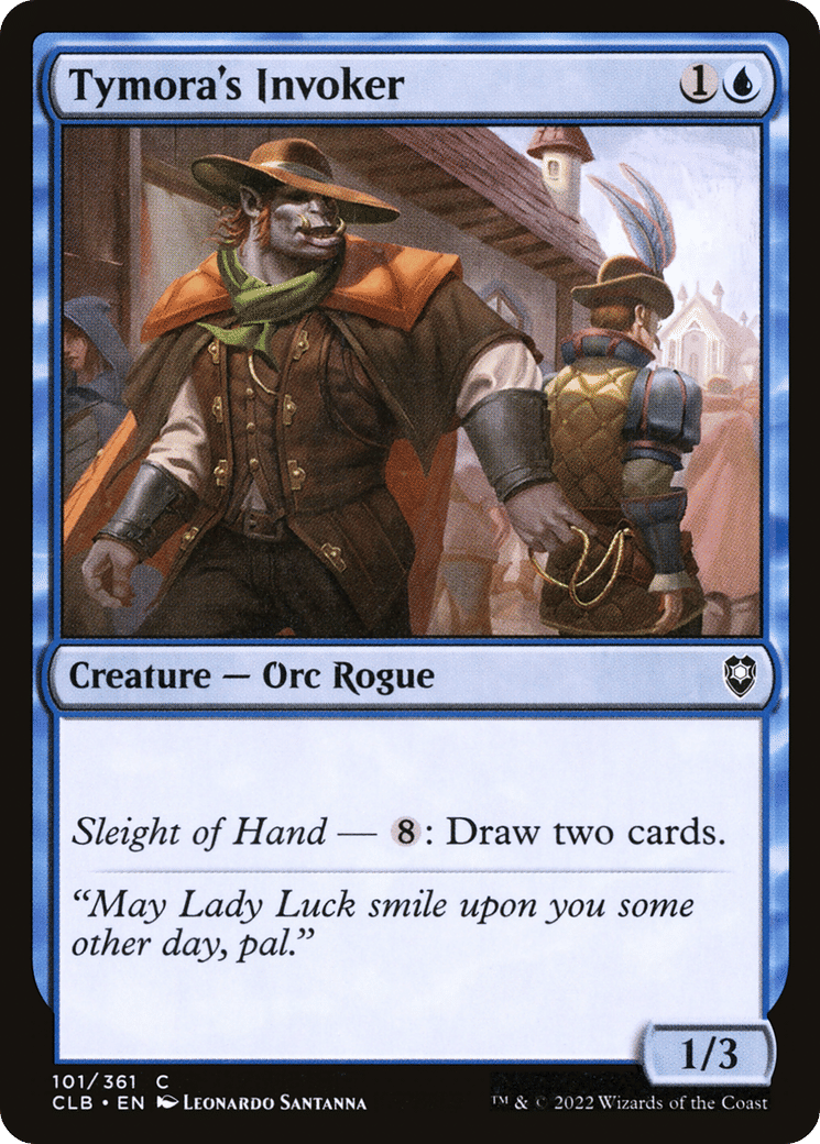 Tymora's Invoker — Commander Legends: Battle for Baldur's Gate — Magic: The Gathering