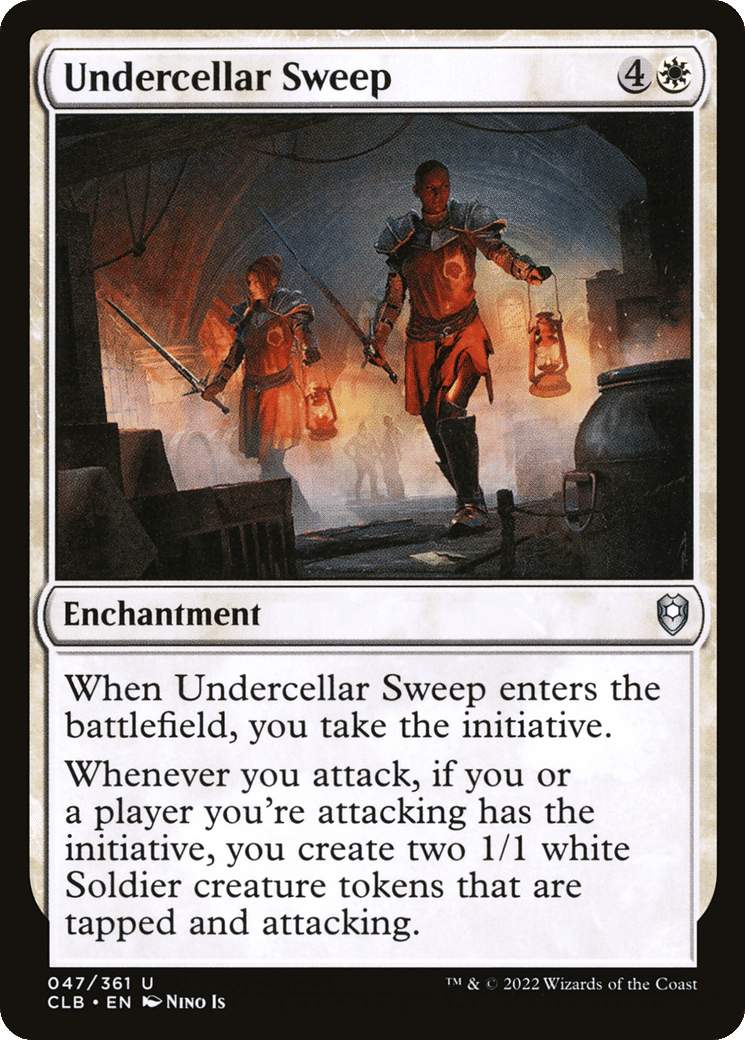 Undercellar Sweep — Commander Legends: Battle for Baldur's Gate — Magic: The Gathering